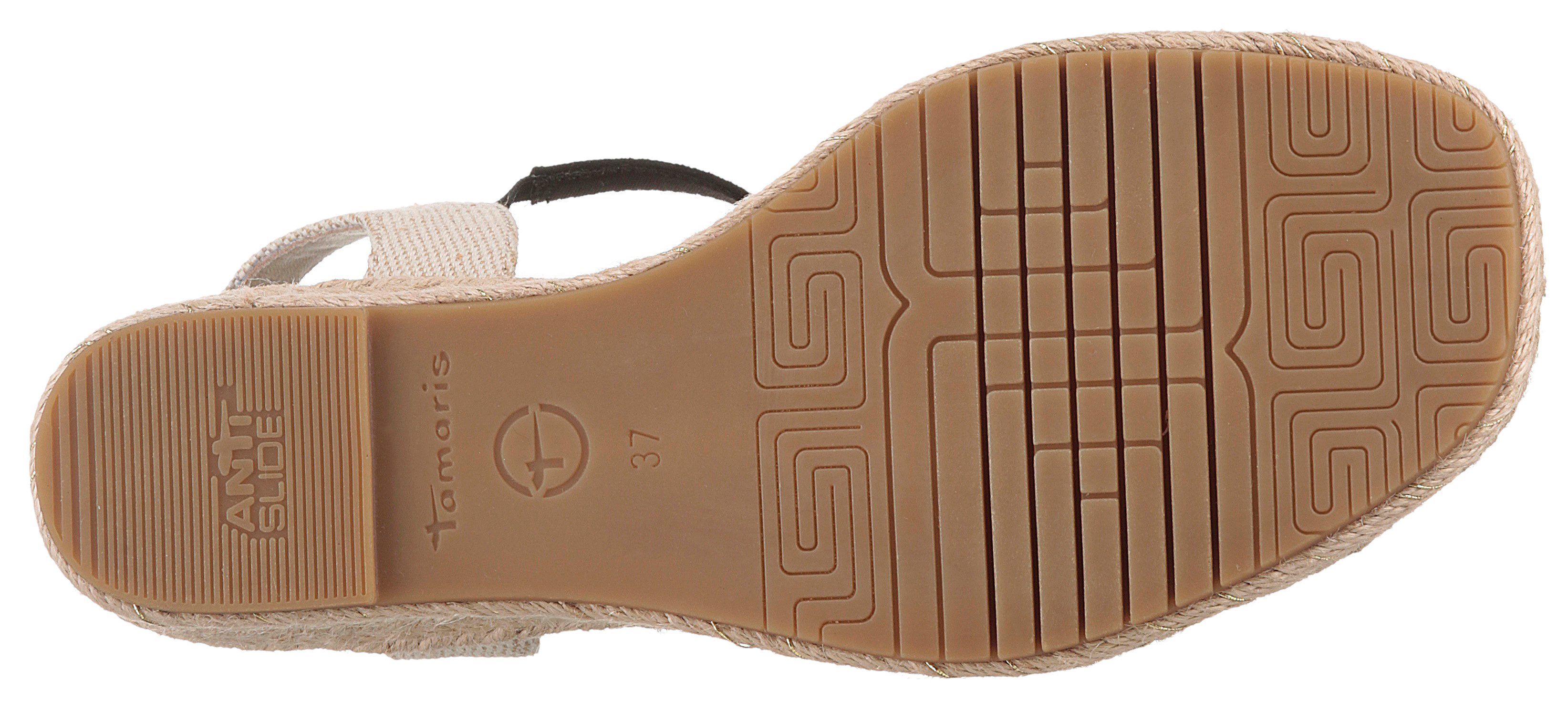 Tamaris Keilsandalette, Riemchensandale, Sommerschuh mit modischer günstig online kaufen