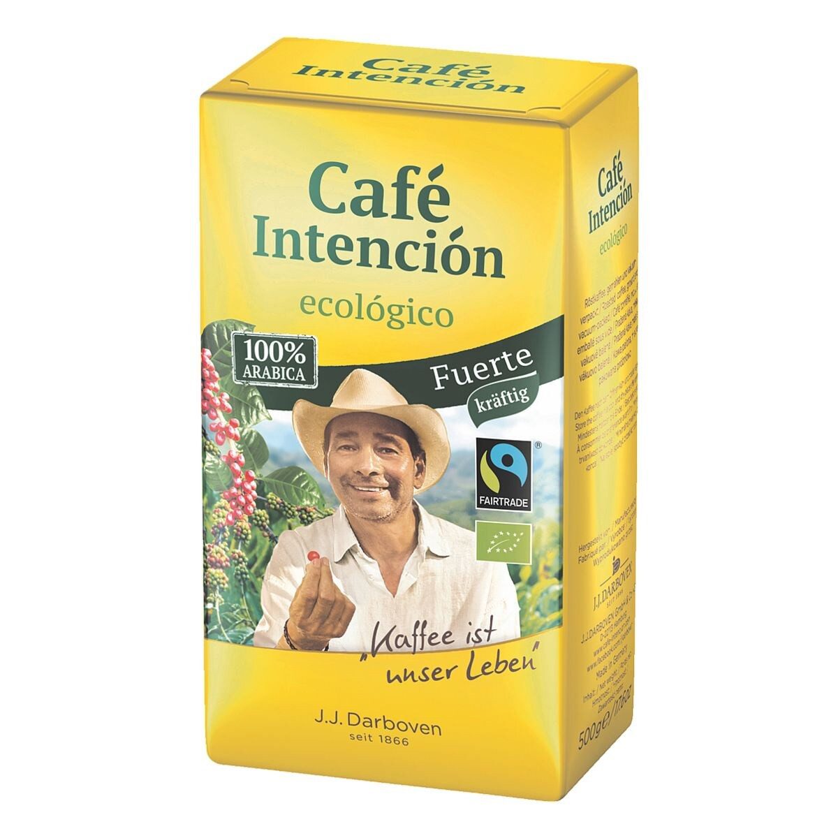 JJ.Darboven Kaffee Café Intención Fuerte, 500 g, gemahlen