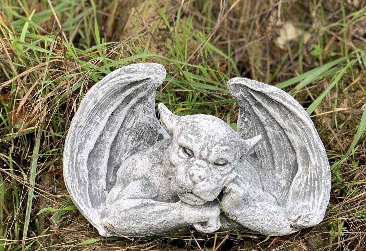 Stone and Style Gartenfigur Steinfigur Gargoyle günstig online kaufen
