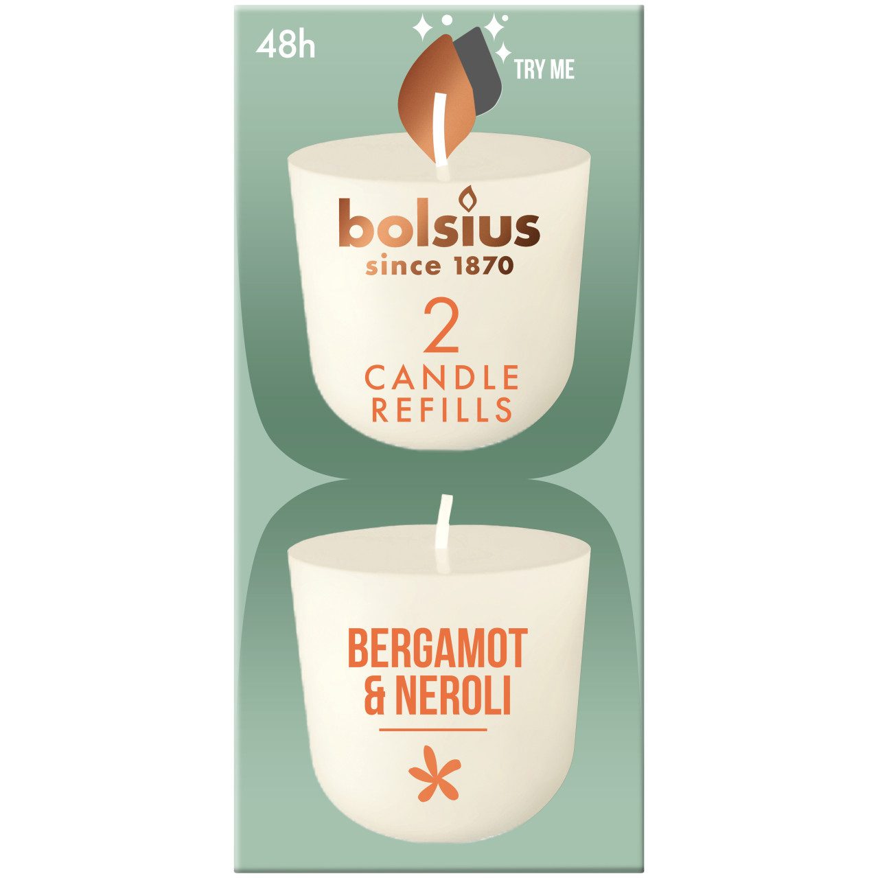 Bolsius Duftkerze Bolsius Cleanlight Duft-Nachfüller 2er Pack