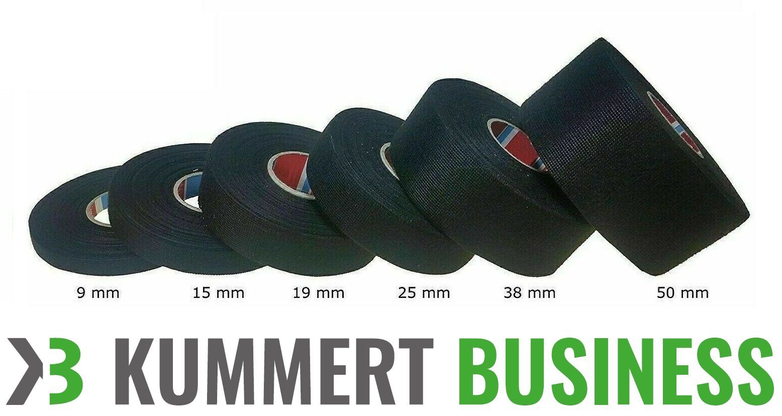 Kummert Business Klebeband Gewebeband PET-Vlies Isolierband für Kabelbäume günstig online kaufen