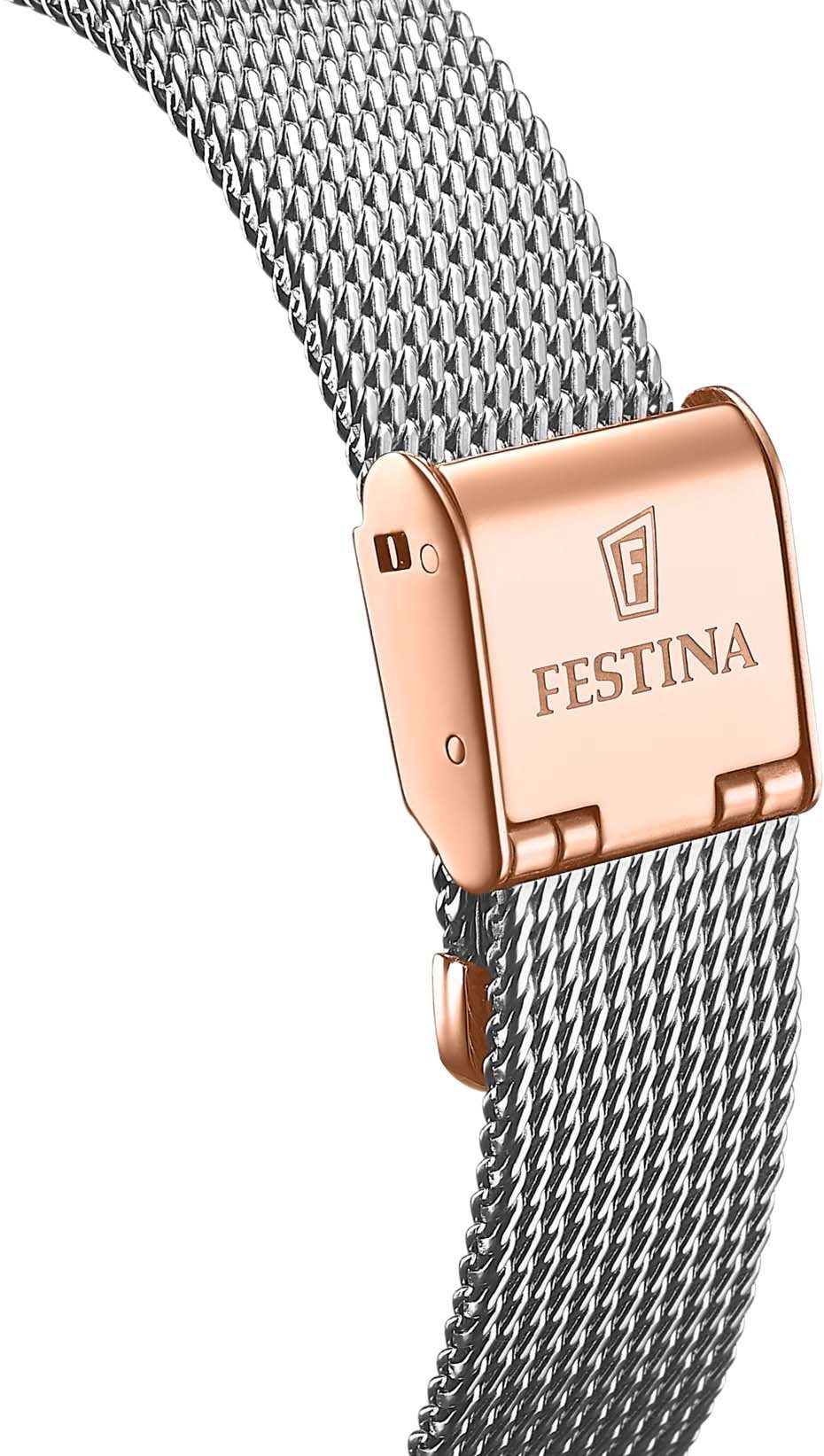 Festina Automatikuhr Automatik F20628/1, Armbanduhr, Damenuhr, günstig online kaufen