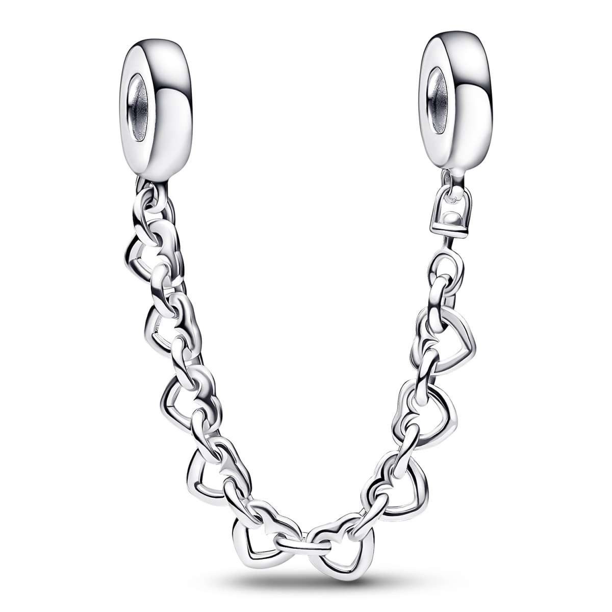 Pandora Kettenanhänger 792274C00-05, Sicherheitskette Herzen