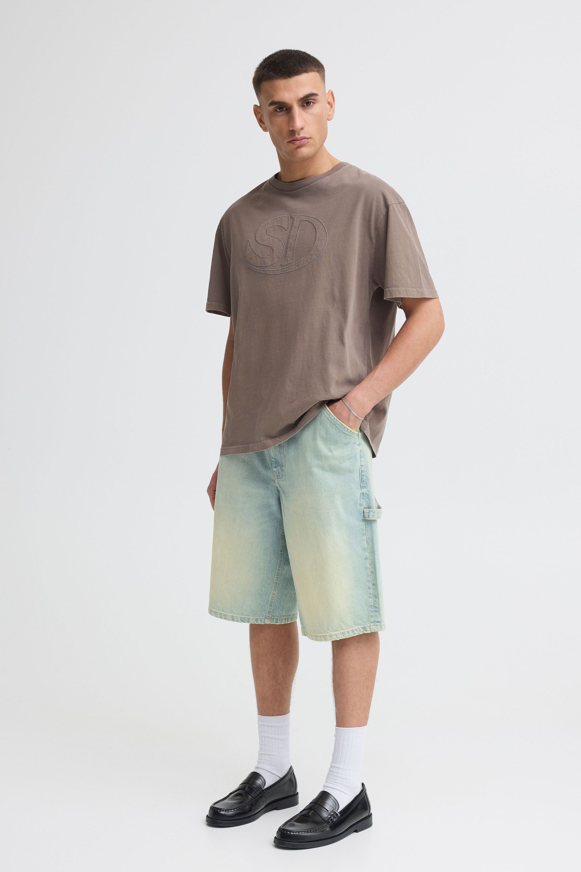!Solid Jeansshorts SDTommy Weite Jeansshorts im 5-Pocket-Stil - Relaxed Fit