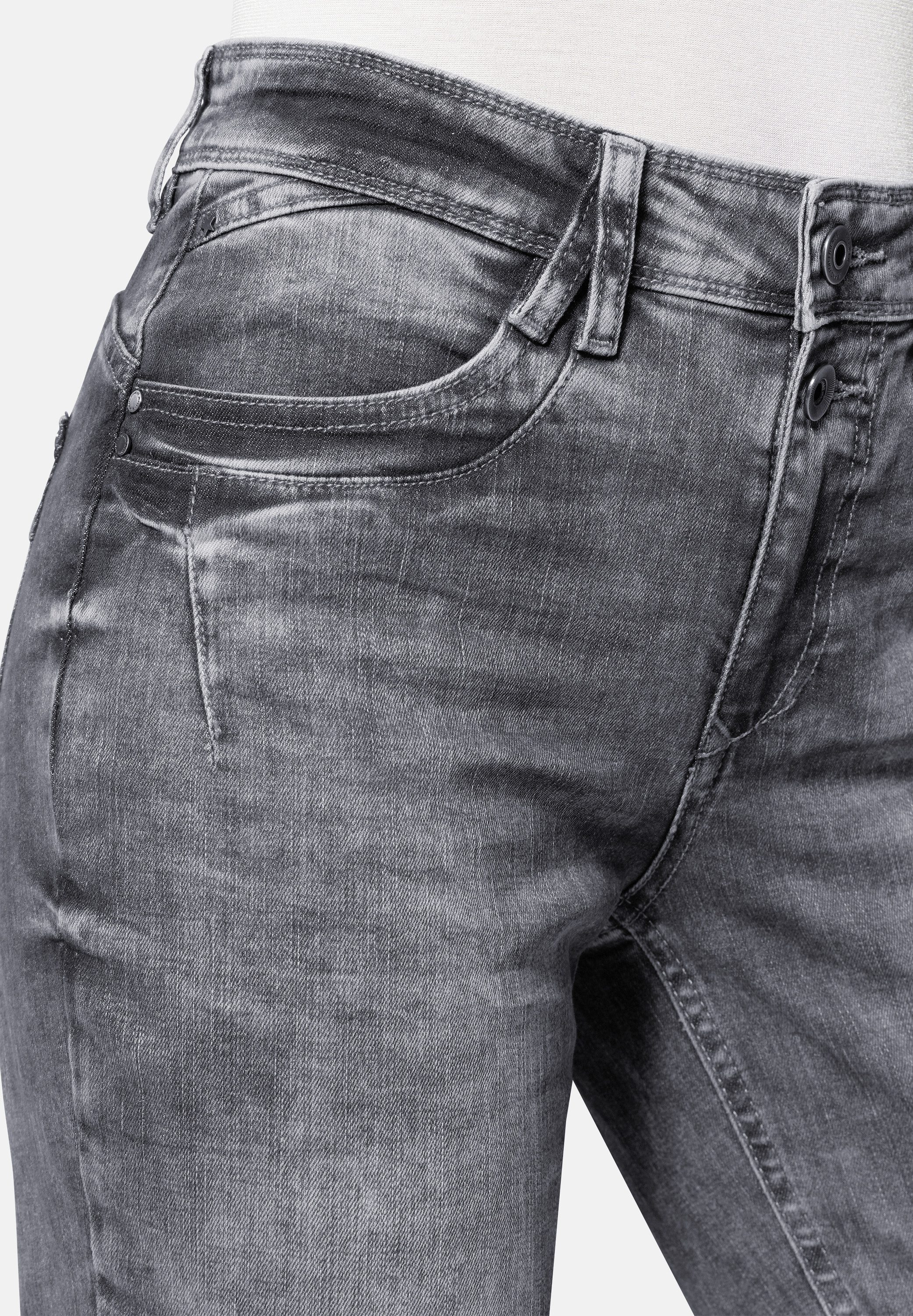 STOOKER WOMEN 7/8-Jeans LIMA Boyfriend Fit Capri Boyfriend Fit Casual Twill Capri Hose für Damen