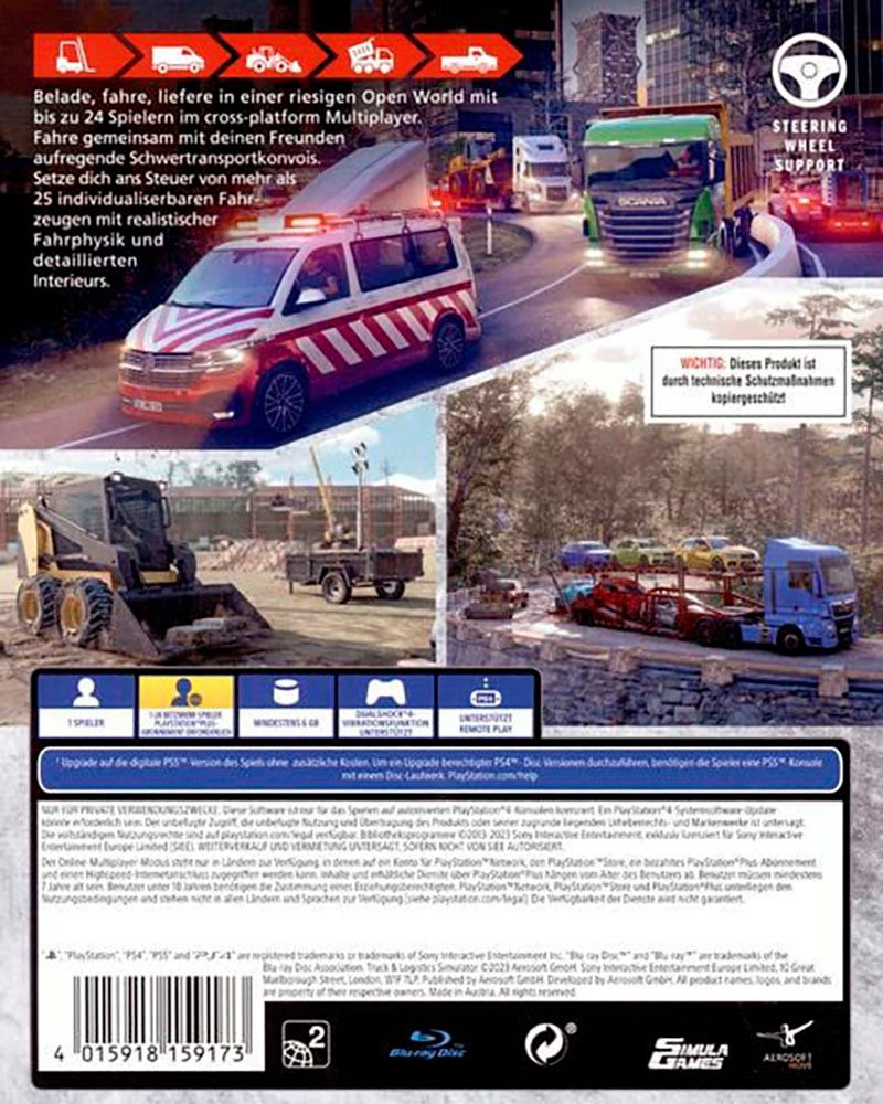 Truck und Logistics Simulator - [Playstation 4] PlayStation 4
