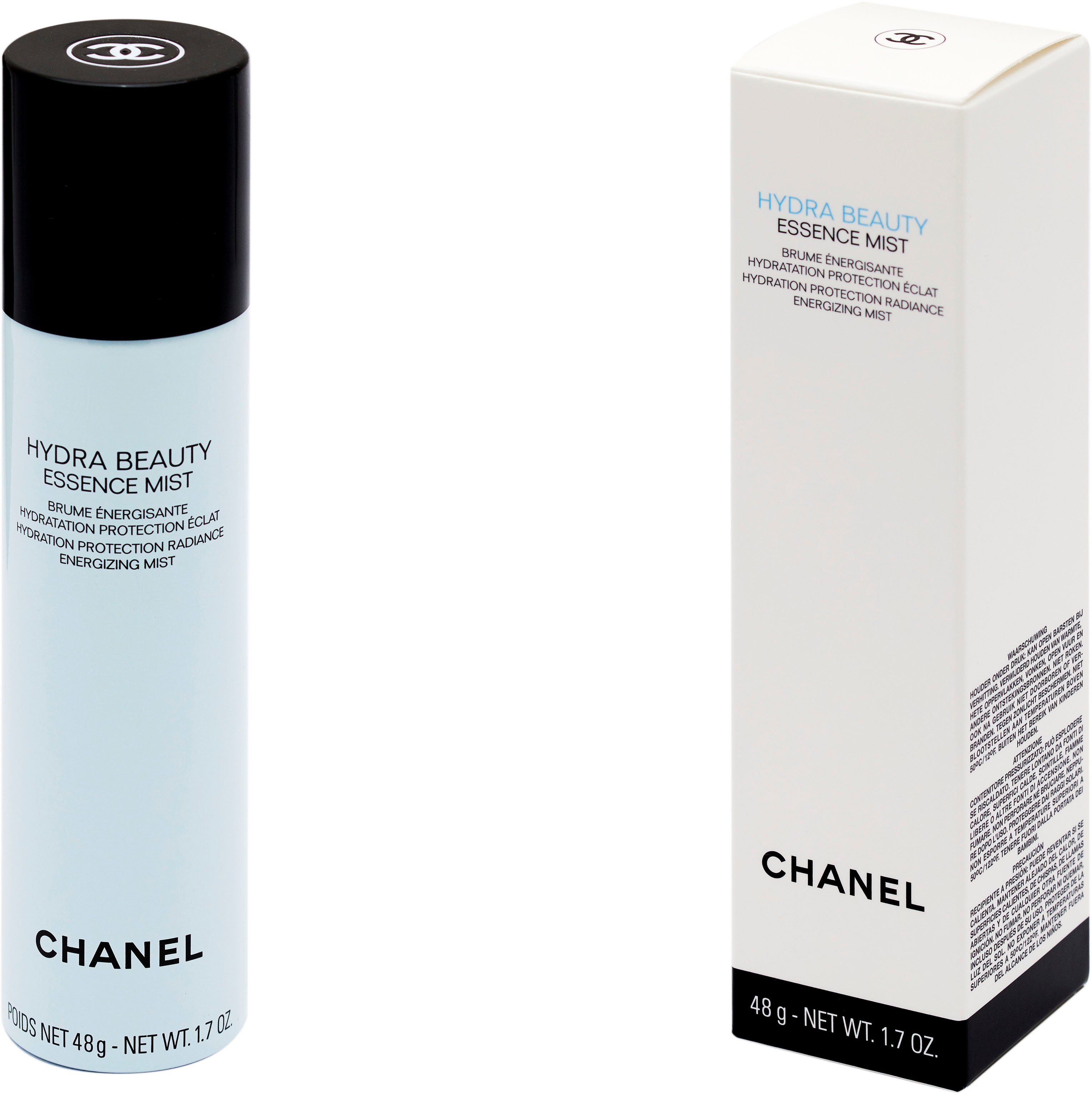 Увлажняющий спрей-дымка заряжающий кожу энергией Chanel Hydra Beauty  Essence Mist Hydration Protection Radiance Energizing Mist