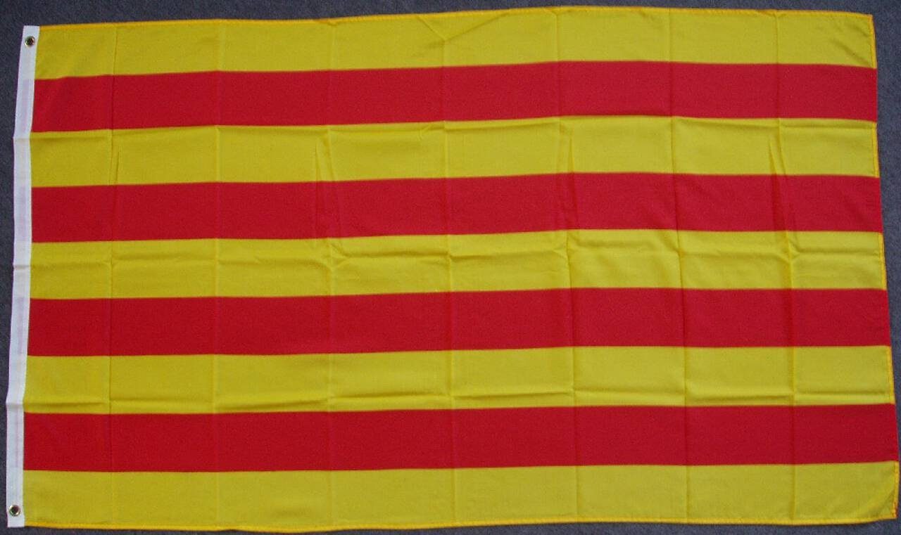 80 g/m² Katalonien Flagge flaggenmeer