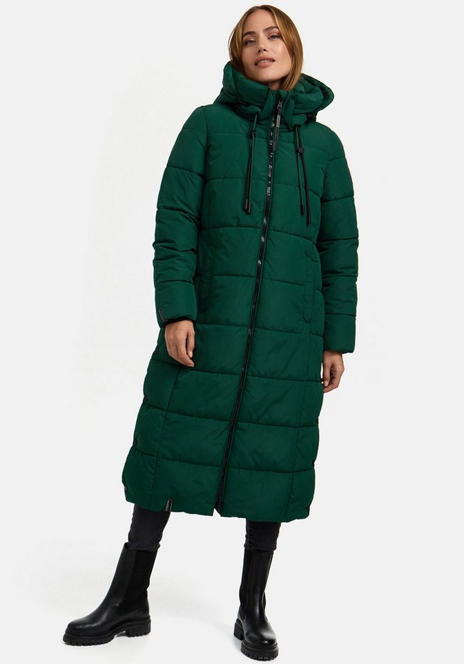 Marikoo Winterjacke Nadeshikoo XIV extra langer Winter Mantel gesteppt