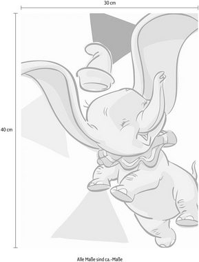 Komar Poster Dumbo Angles, Disney (1 St), Kinderzimmer, Schlafzimmer, Wohnzimmer