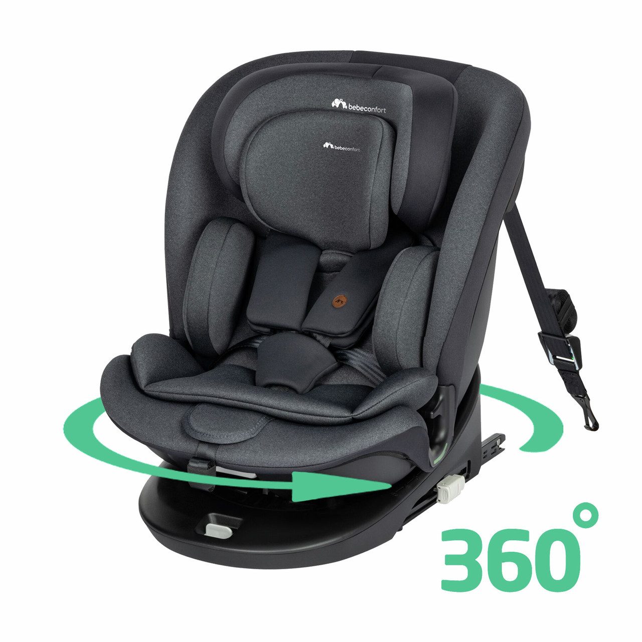 Bebeconfort Autokindersitz Bebeconfort Evolufix 360, Autositz 360 Drehbar, 0-12 Jahre, 40-150 cm, ab: 0 Monate, bis: 12 Jahre, Wächst mit deinem Kind mit Zertifizierte Sicherheit Sanfte Drehung …