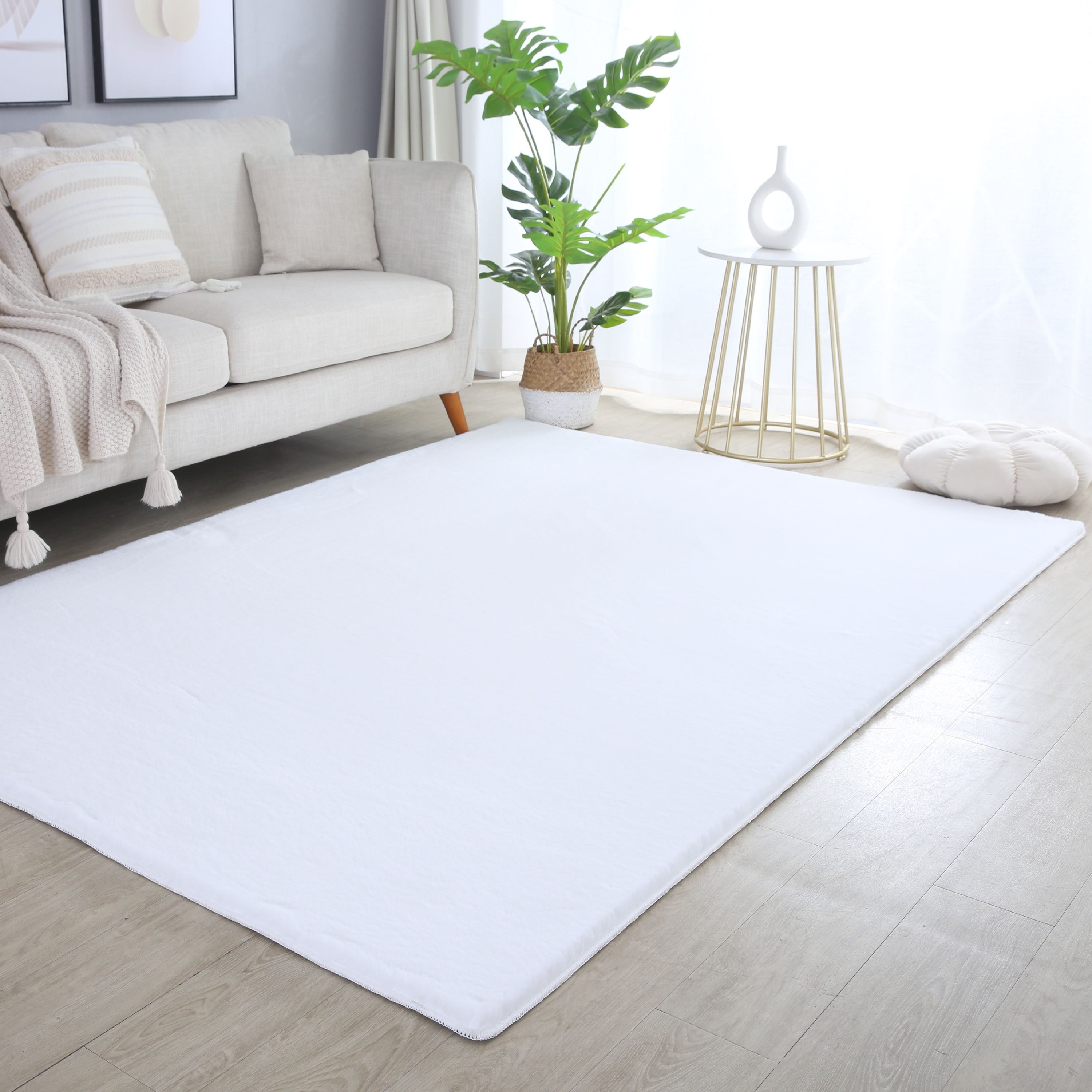 Carpettex Hochflor-Teppich Unicolor - Einfarbig, Läufer, günstig online kaufen