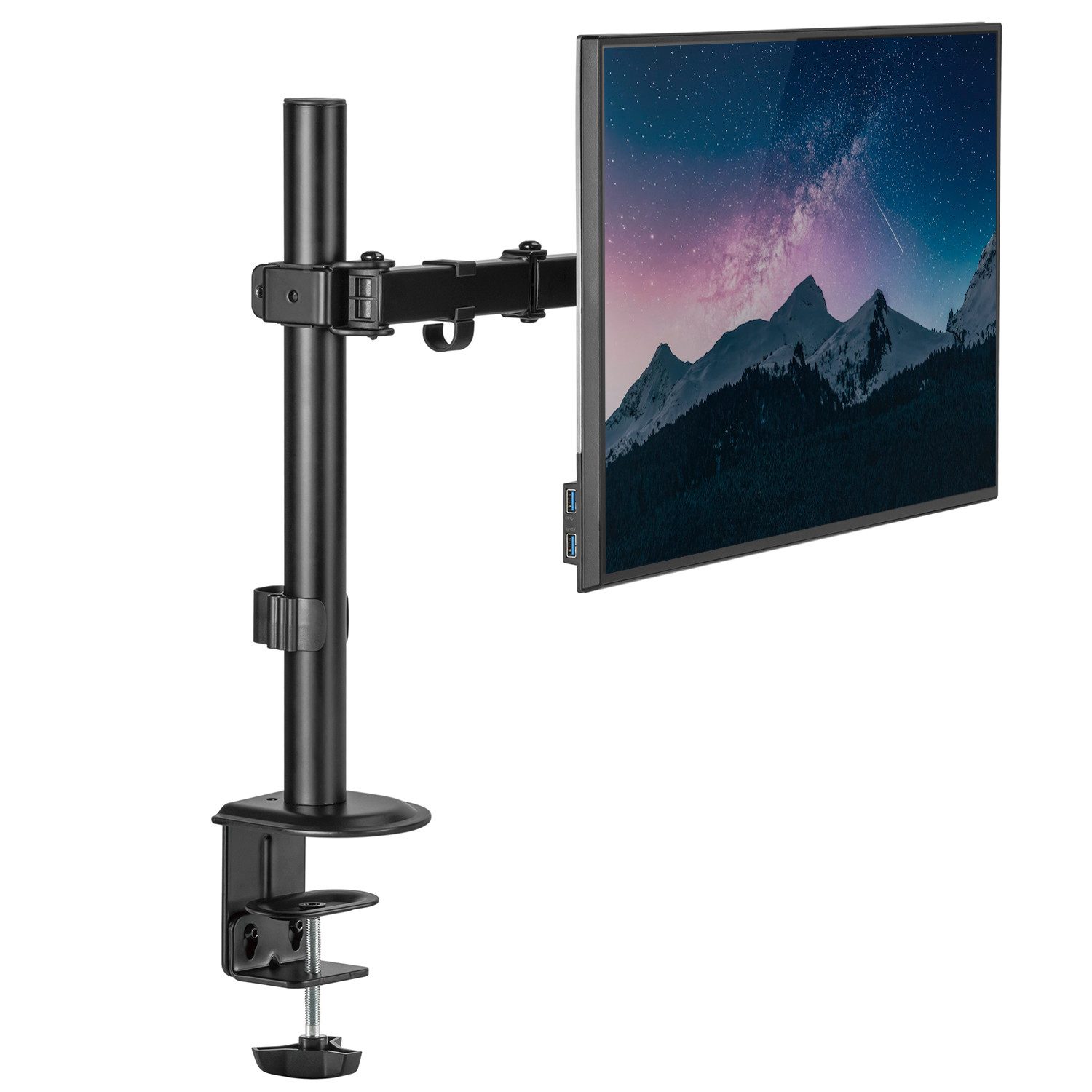 Maclean Monitor-Halterung MC-753N, (bis 32,00 Zoll, Tischhalterung 17-32'' Monitorhalterung)