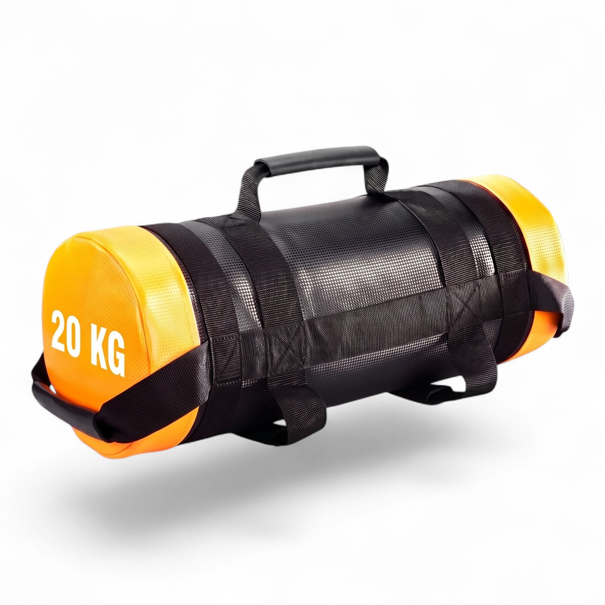 Black Snake Gewichtssack Powerbag mit seitlichen und mittigen Griffen für Functional Fitness, Wasserabweisend, PVC-ummantelte Sandfüllung, farbcodiert von 5-30 kg