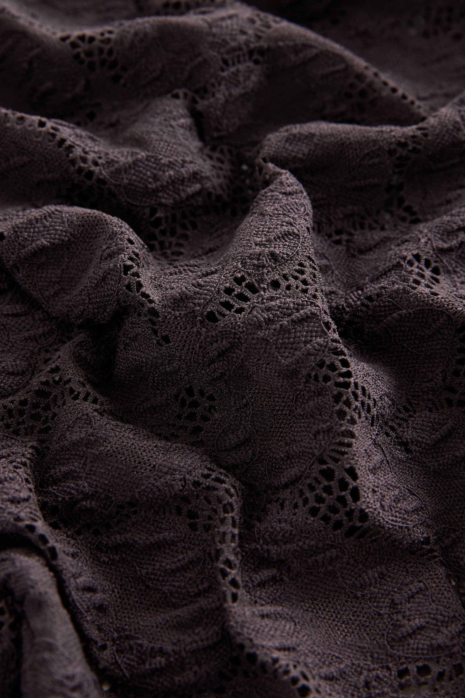 Next Langarmbluse Langarmoberteil mit U-Boot-Ausschnitt und Spitze (1-tlg) günstig online kaufen