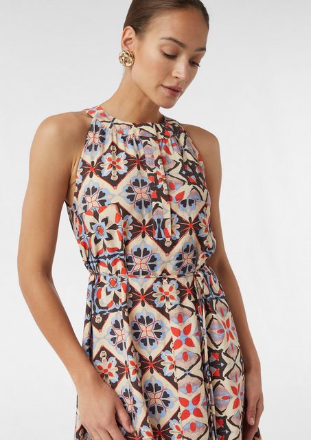 comma casual identity Maxikleid Maxikleid mit amerikanischer Schulter und A günstig online kaufen