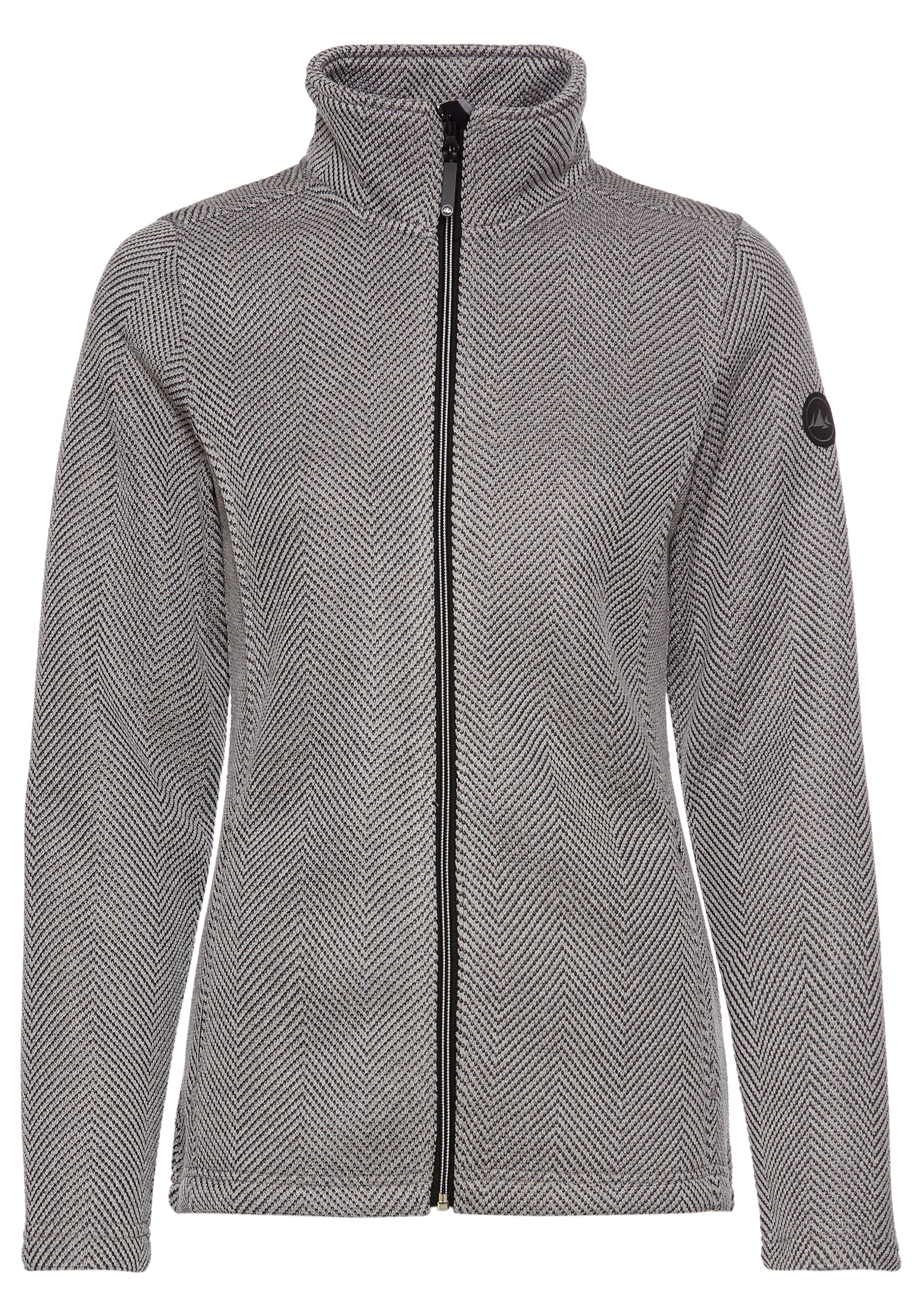 Polarino Strickfleecejacke für den Herbst, aus wärmendem Material, sportlicher Stil – Bild 5 von 5