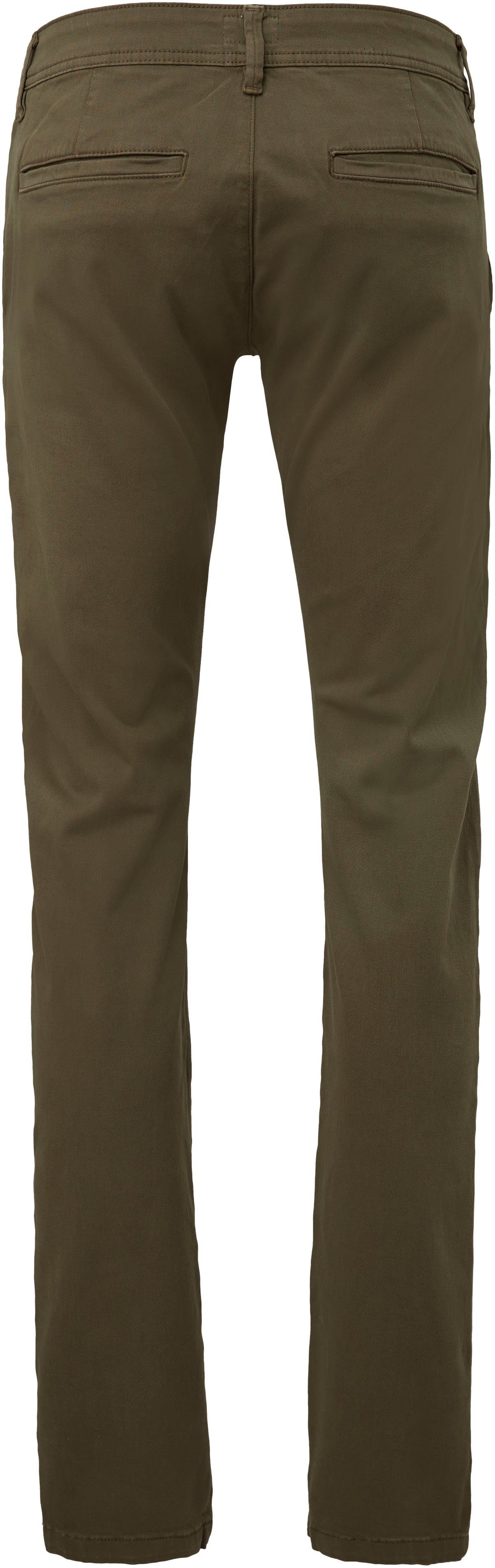 QS Chinohose Casual-Look green im