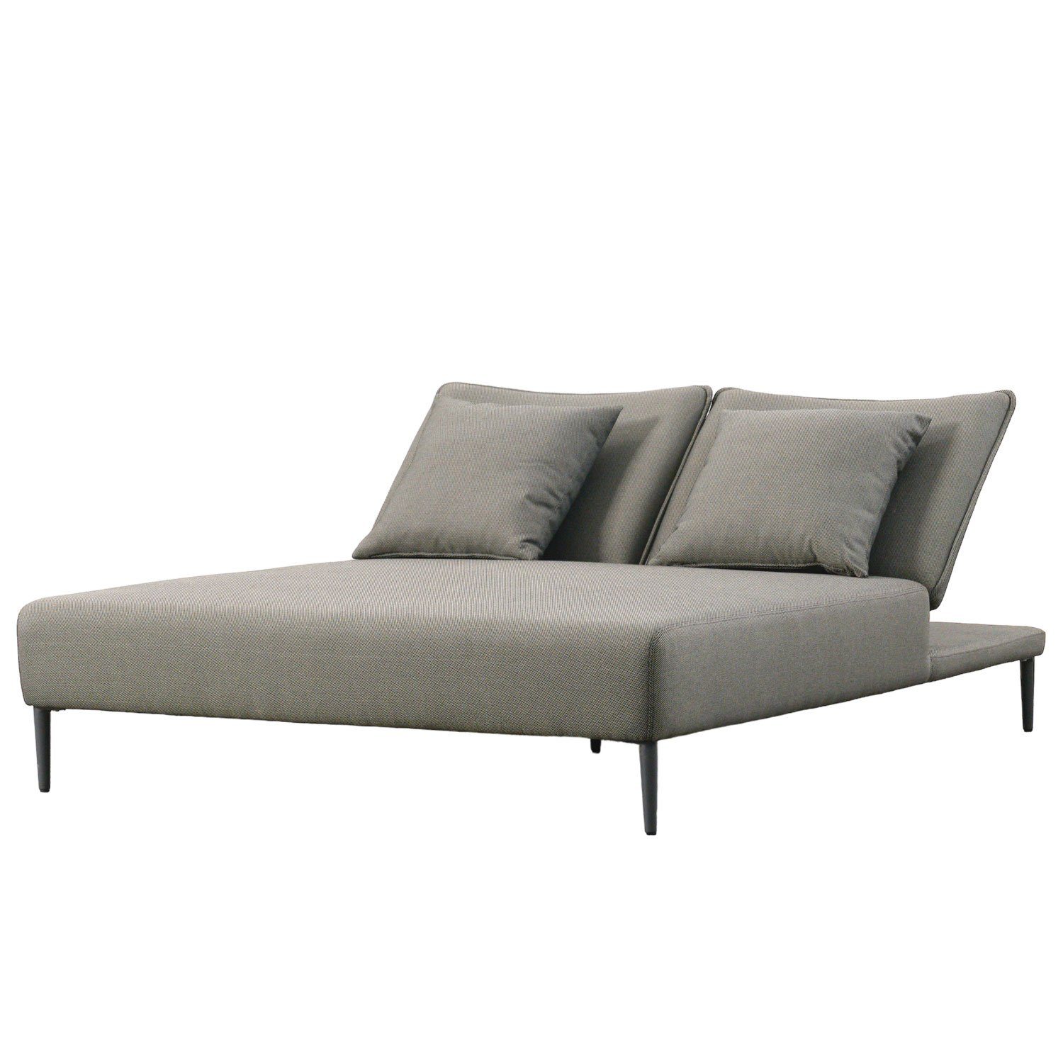 osoltus Wellnessliege osoltus LIV Premium Daybed Doppelliege Axroma Olefin grau