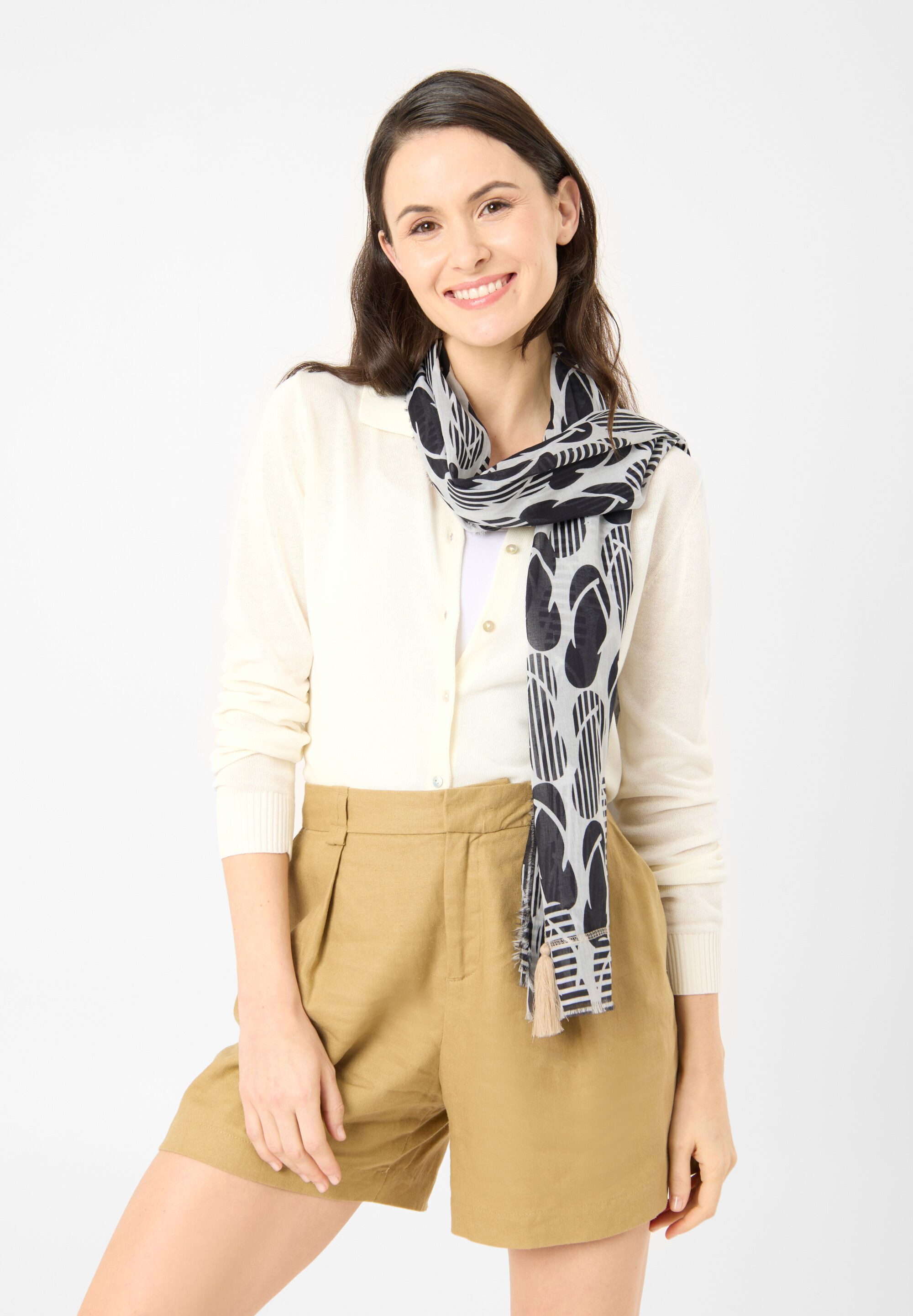Codello Modeschal, (1-St), mit Flip-Flop-Muster