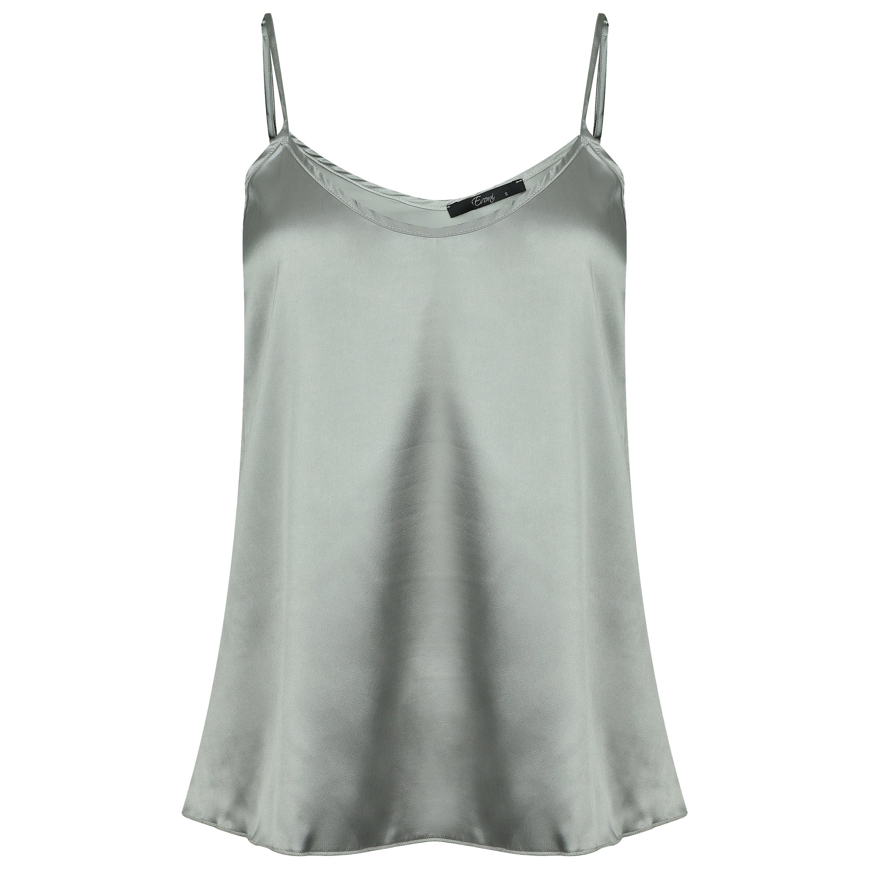 Evoni Pyjama Satin Set Kurze Hose günstig online kaufen