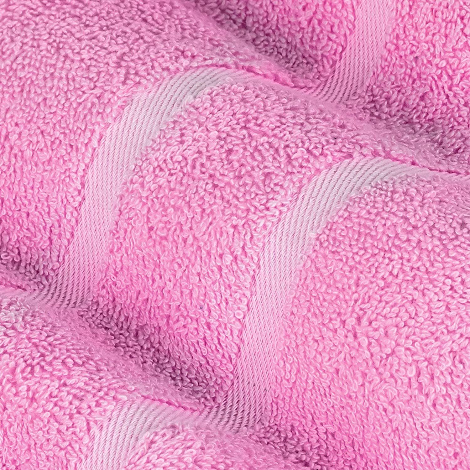 Duschtücher GSM Saunatücher 500 Badetücher Handtuch zur in Wahl Handtücher Baumwolle Gästehandtücher Rosa 100% StickandShine