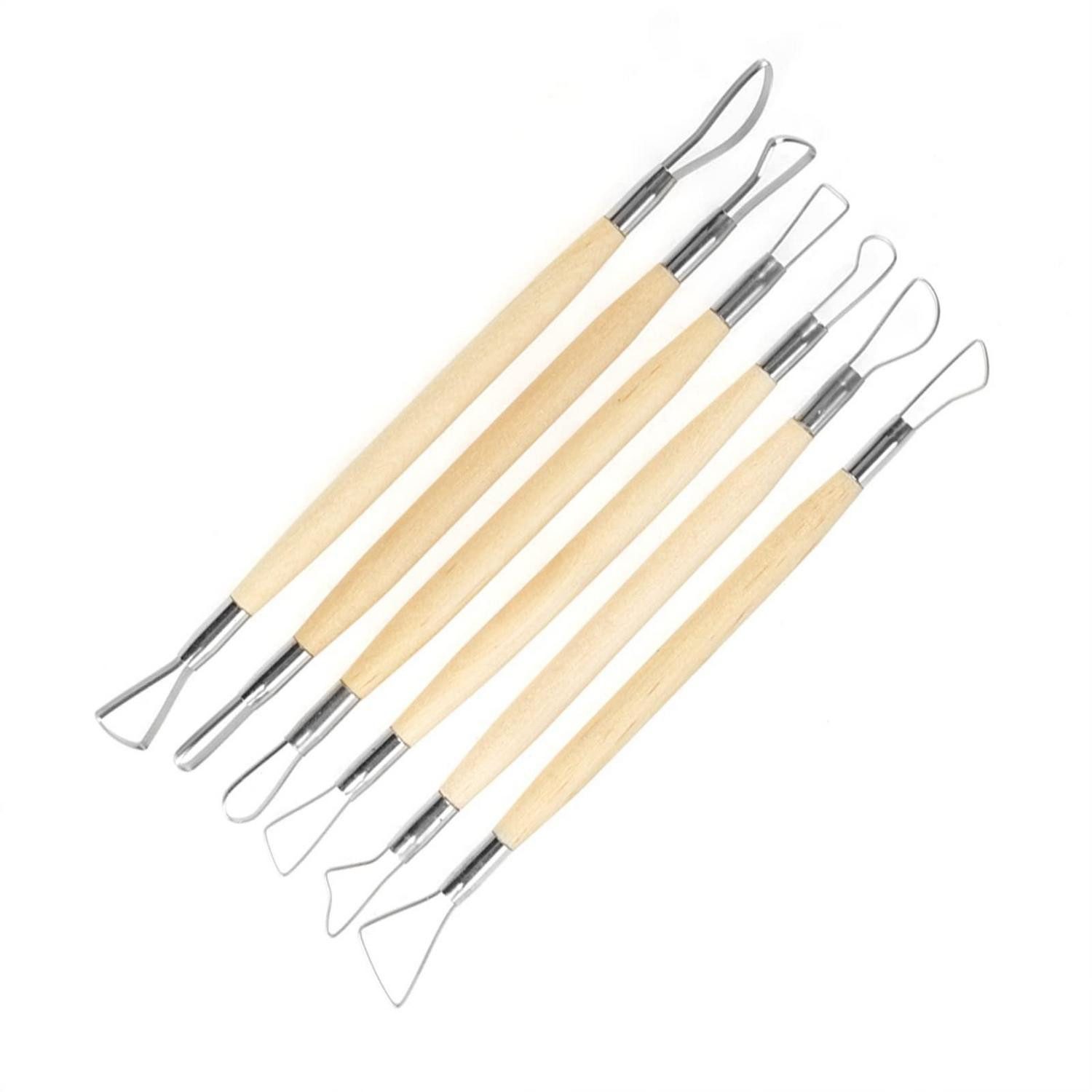 LuxusKollektion Modellierwerkzeug Ton-Bildhauer-Set 6-tlg. Doppelseitig, (6 St)