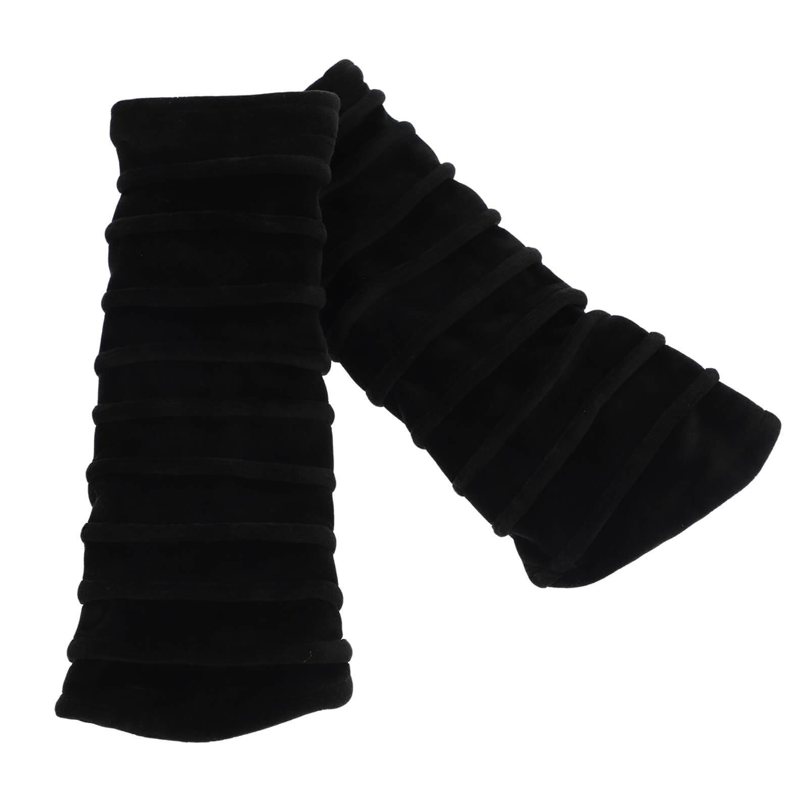 KUNST UND MAGIE Armstulpen Kunst und Magie Samt Armstulpen Stulpen Handwärmer Handschuhe