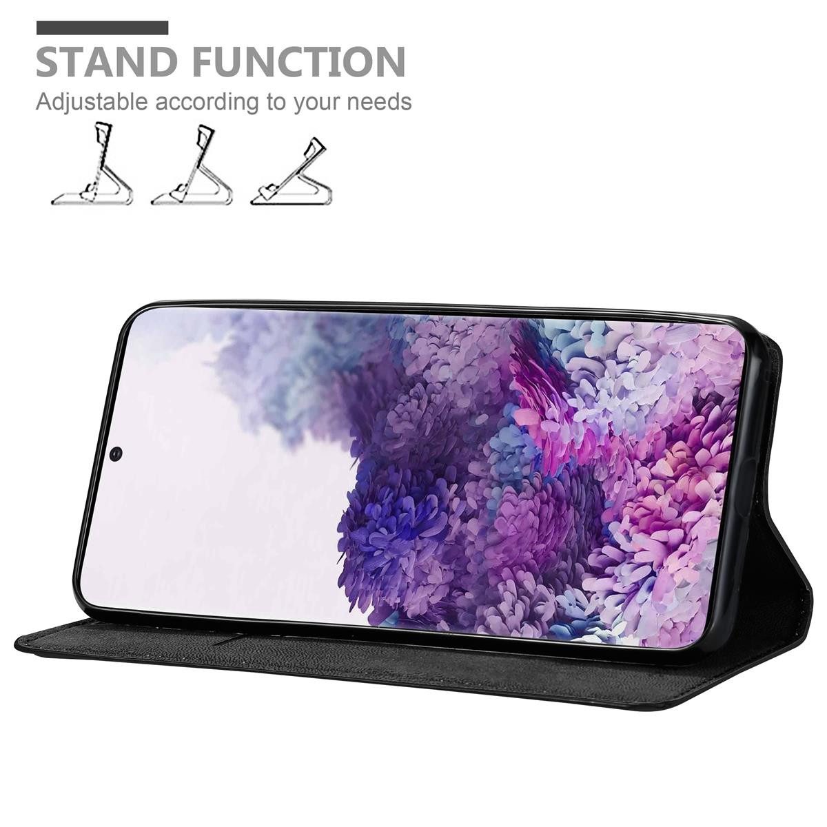 Cadorabo Handyhülle für Samsung Galaxy S20 PLUS Hülle Samsung Galaxy S20 PLUS, Hülle Schutzhülle mit Standfunktion, Magnetverschluss und Kartenfach