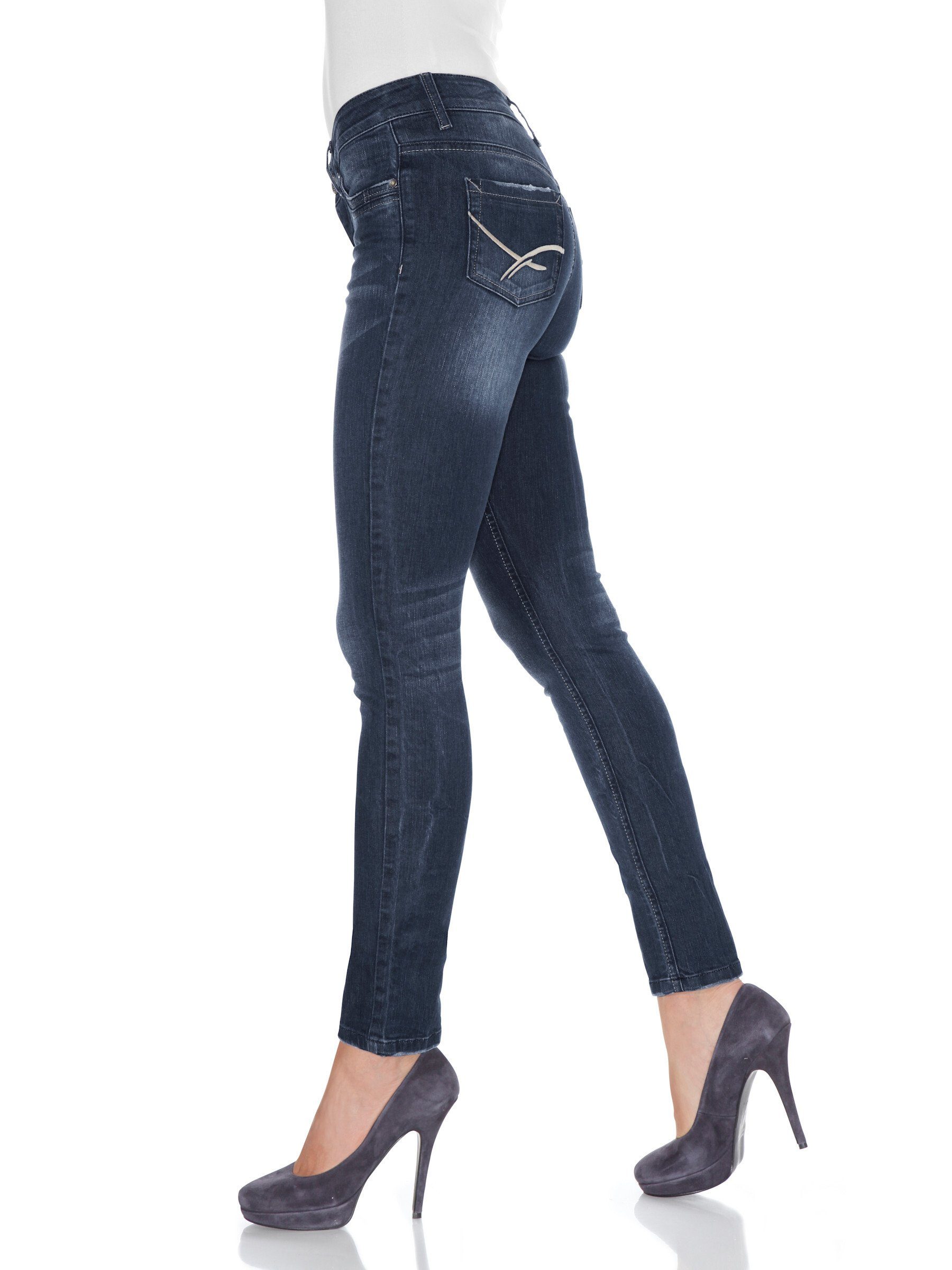 heine Bequeme Jeans Röhrenjeans . günstig online kaufen