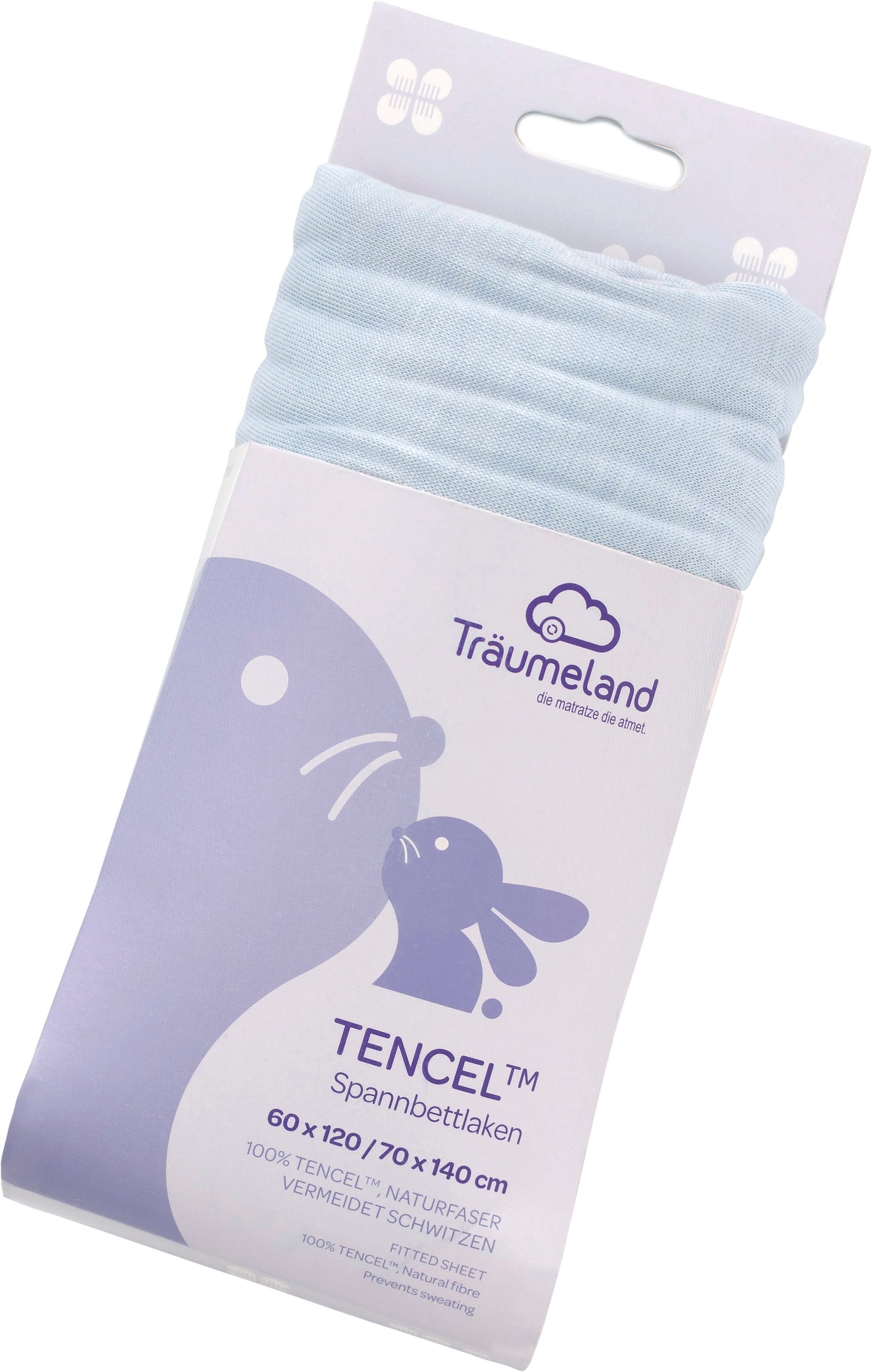 Träumeland Bettlaken hochwertiges Spannbetttuch aus Tencel®, günstig online kaufen