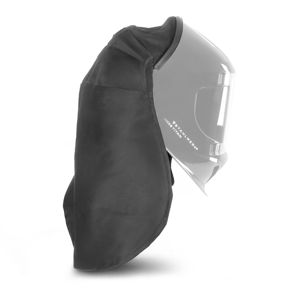 Schweißhelm Universal-UV-Nackenschutz für Schweißhelme flexibel mit Clip/Press-Fit