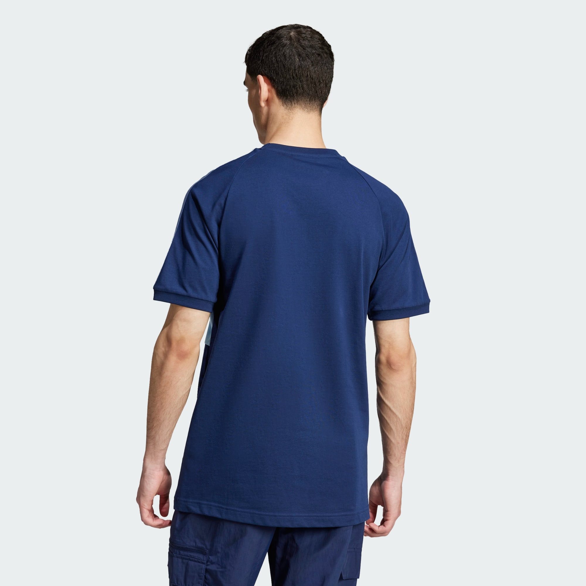 adidas Originals Poloshirt 3-STREIFEN PANEL T-SHIRT günstig online kaufen