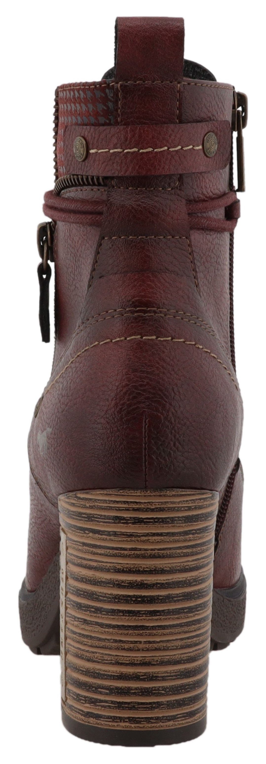 Mustang Shoes Nana Winterstiefelette Schnürstiefelette mit wärmendem Textil günstig online kaufen