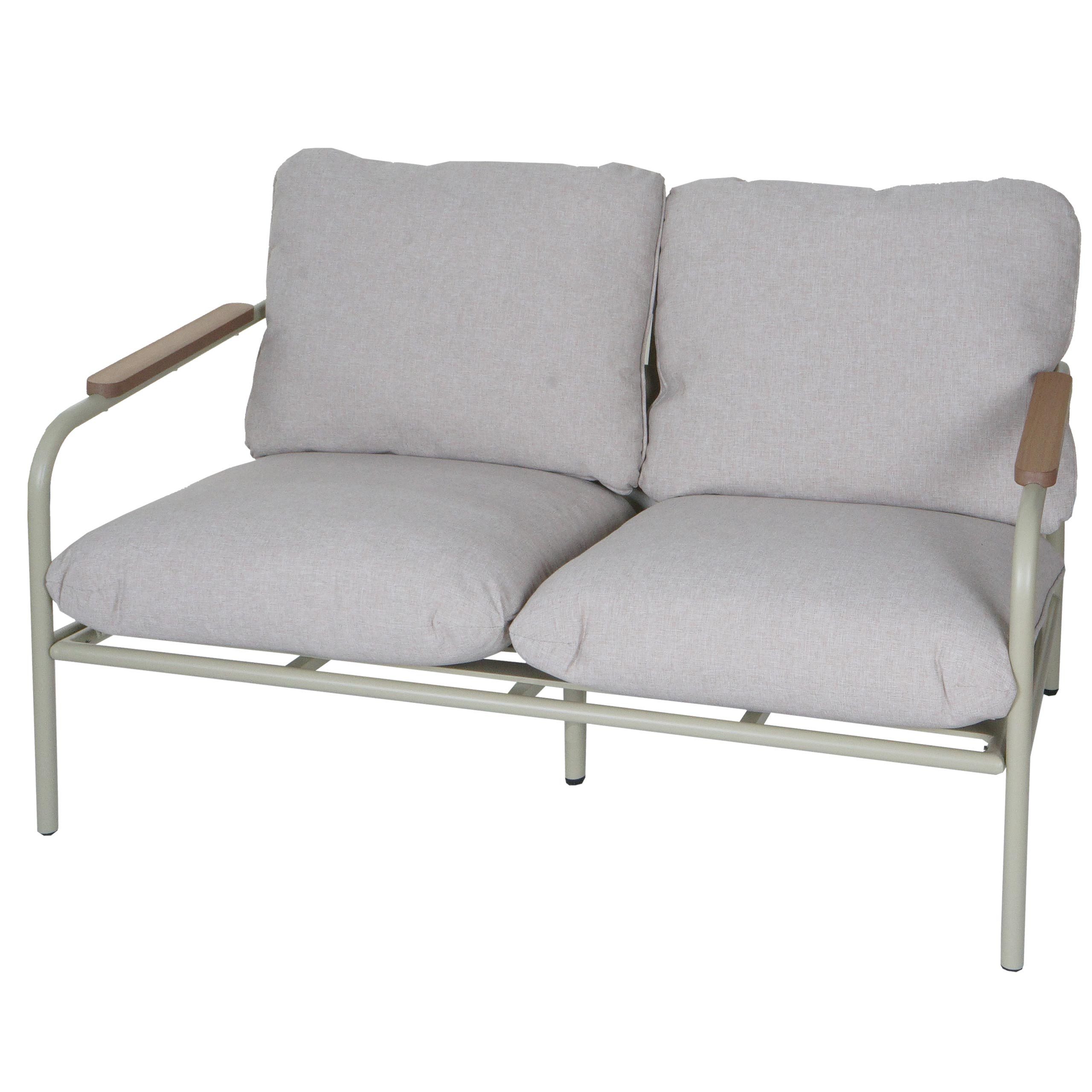 MCW Gartenbank MCW-O11, Passend zur Gartengarnitur O11, Aluminium-Gestell