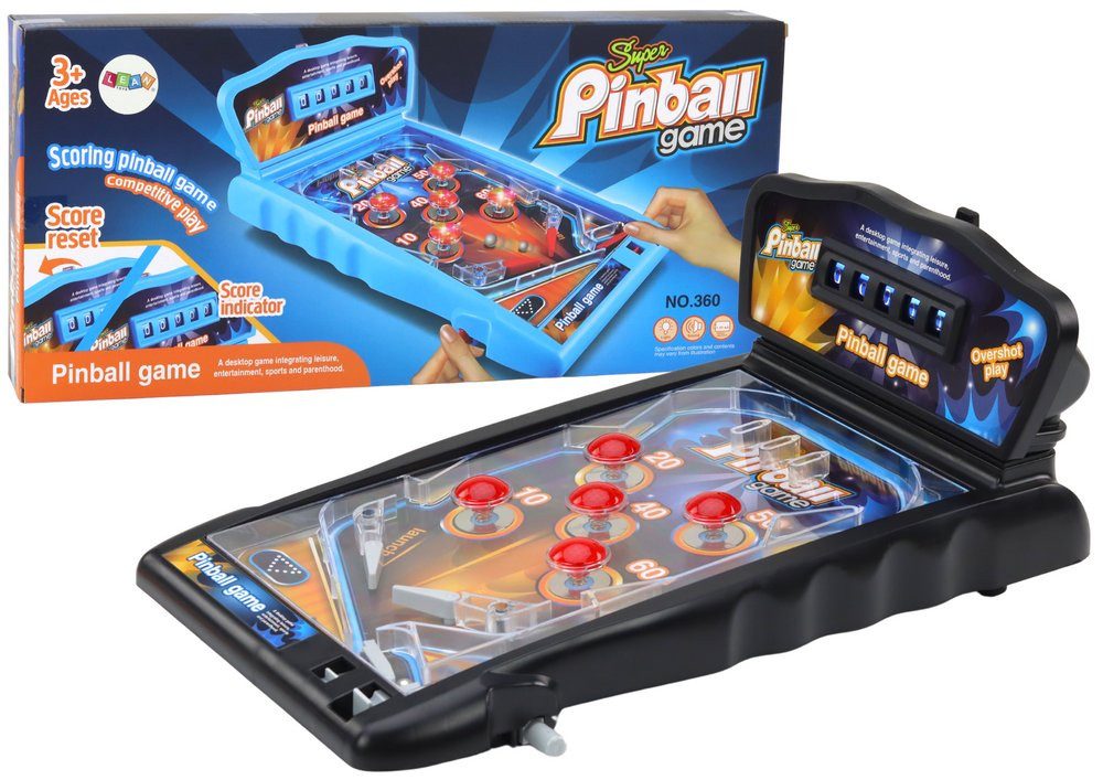 Wisam Lernspielzeug Anzeigetafel für Flipper-Arcade-Spiele mit Lichtern und Geräuschen