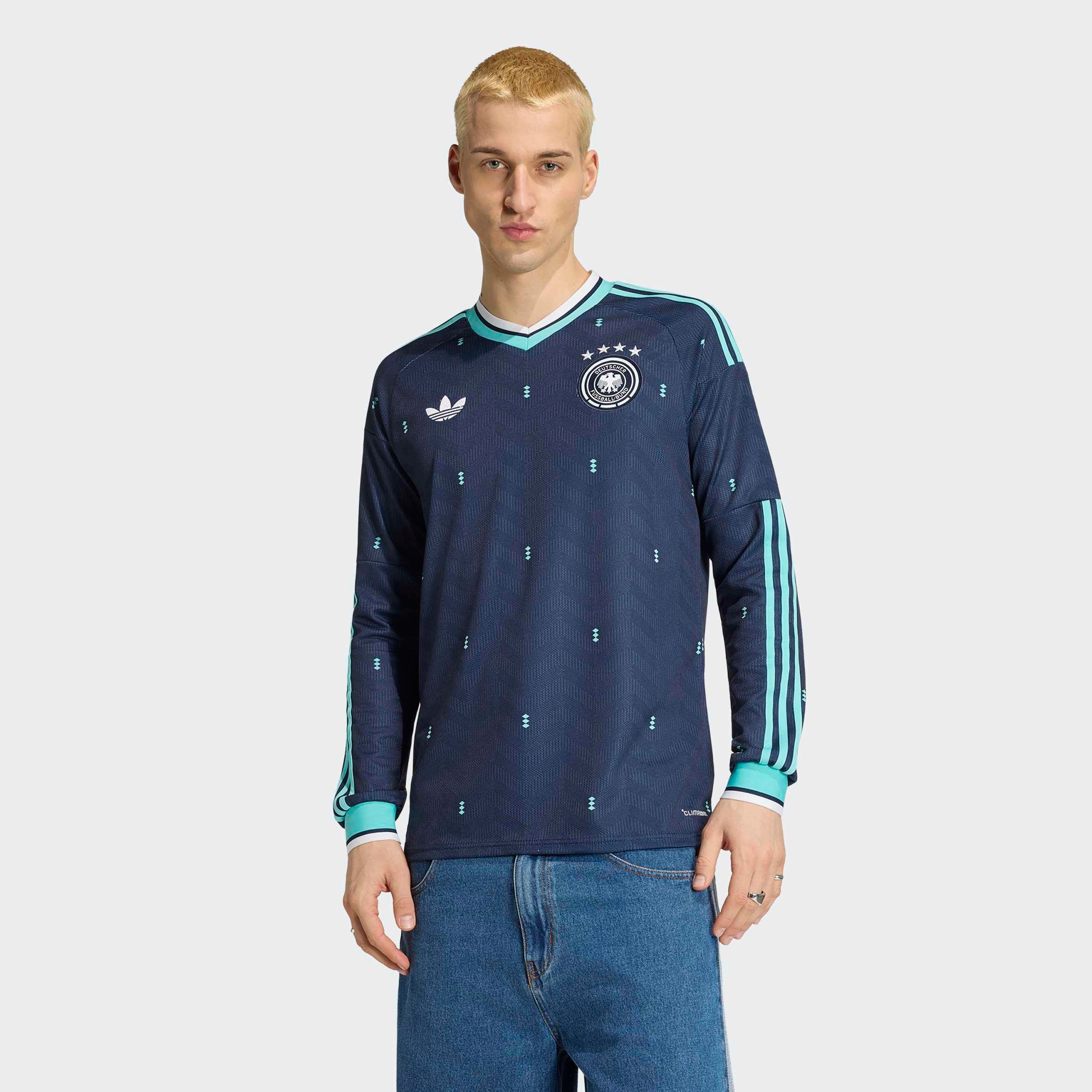 adidas Performance Fußballtrikot DEUTSCHLAND 26 AUSWÄRTSTRIKOT, LANGÄRMELIG WM Trikot, DFB, Away 26