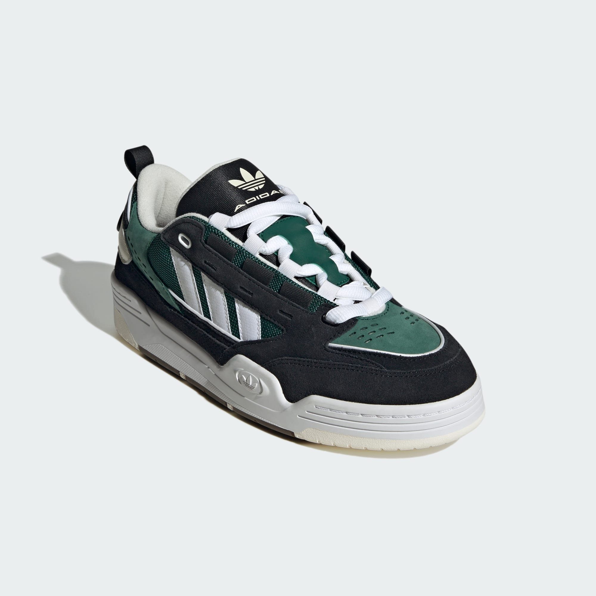 adidas Originals ADI2000 SCHUH Sneaker Core Black / Cloud White / Collegiate Green | Sneaker
