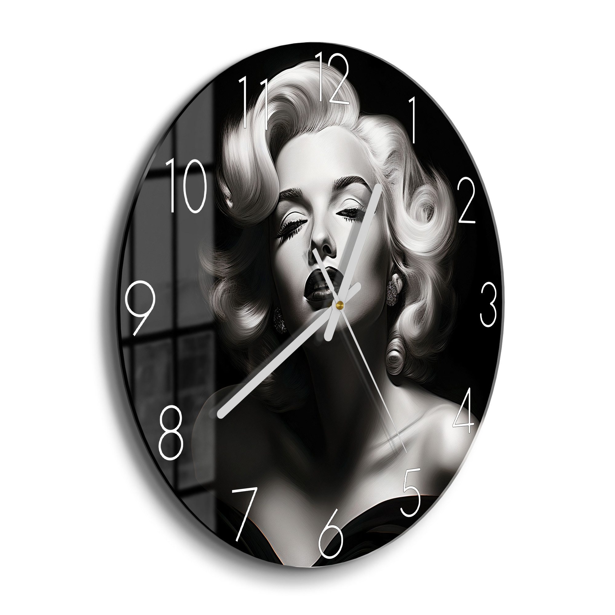 DEQOART Wanduhr 'Ewiger Glamour' (Glas Glasuhr günstig online kaufen