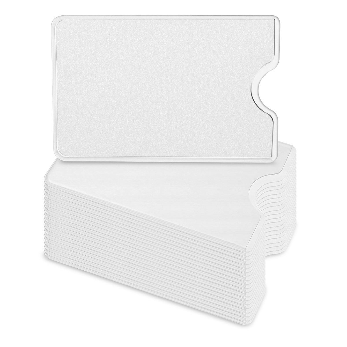 kwmobile Backcover, für Kreditkarten 20 Stk. - 20x Karten Schutzhülle