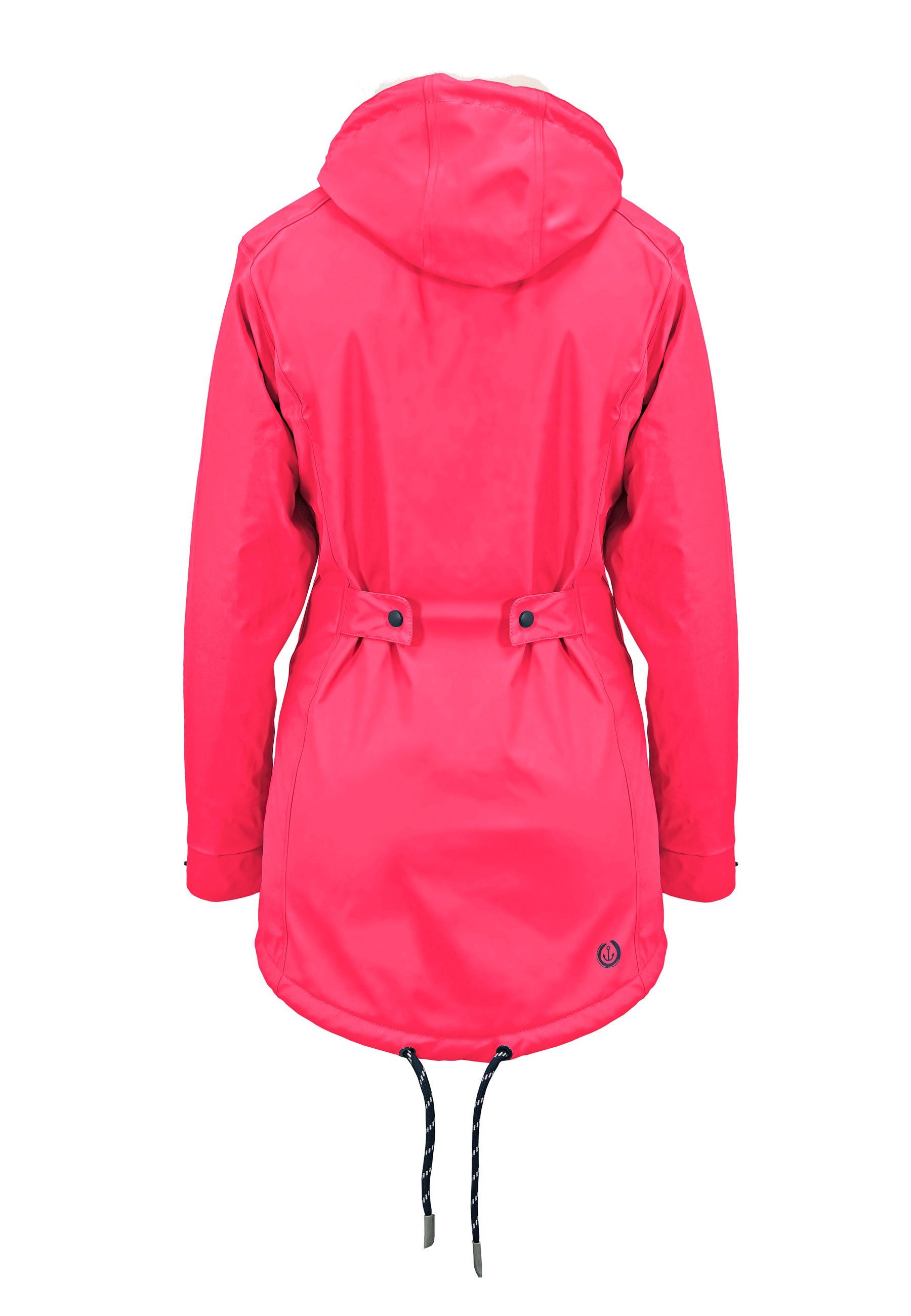 MADSea Winterjacke Friesennerz Regenparka mit Teddyfleece gefüttert
