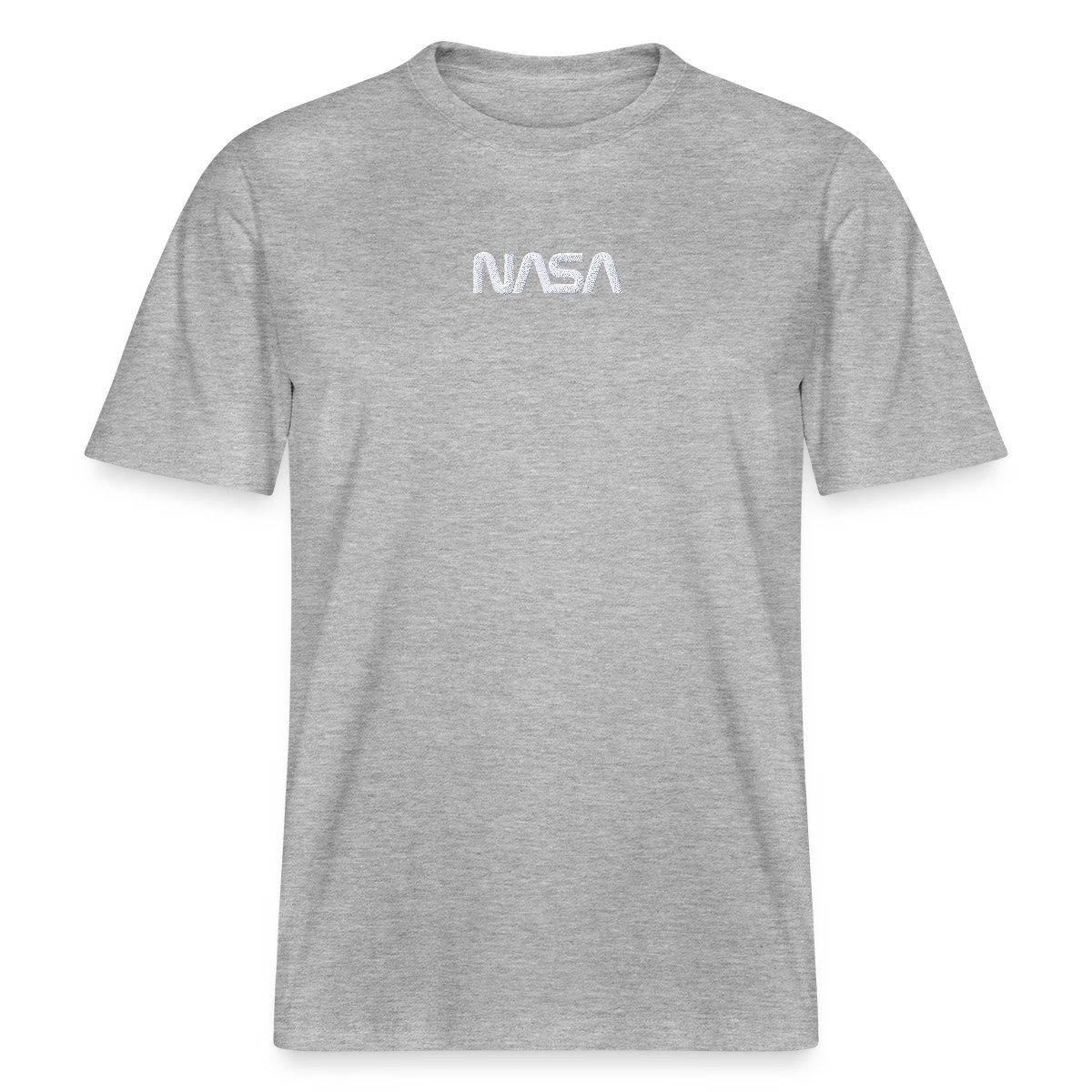 T-Shirt Nasa Logo Weiß Stick Relaxed Fit Unisex T-Shirt