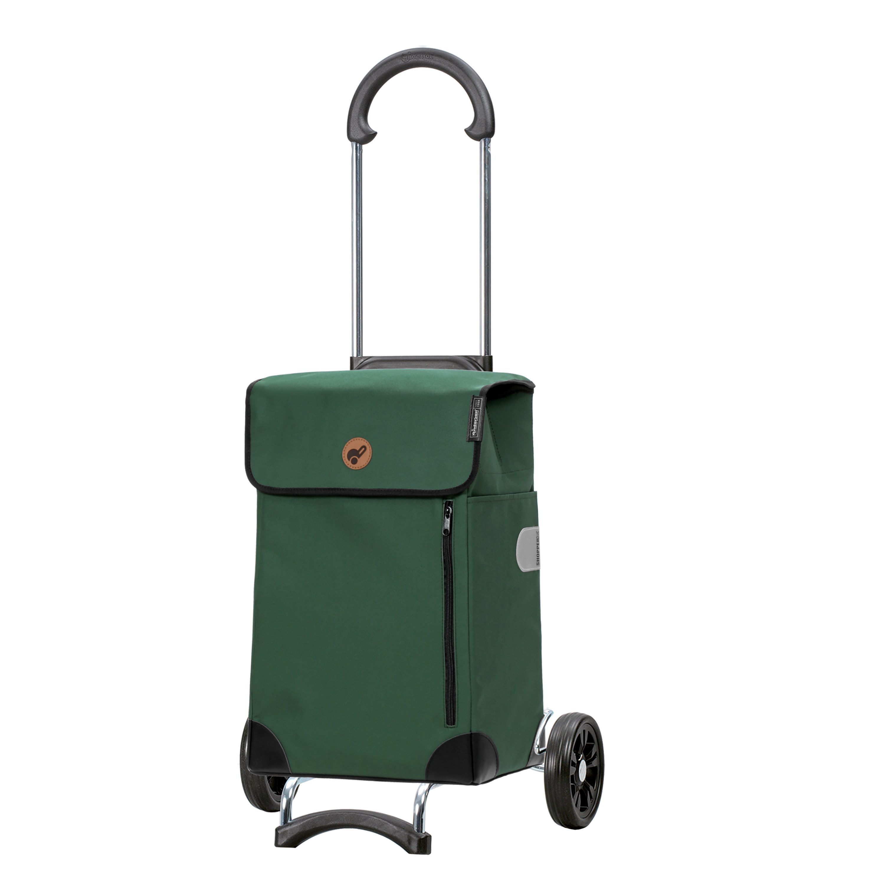 Andersen Einkaufstrolley Scala Shopper Weda grün, belastbar bis 40kg, wasserabweisend