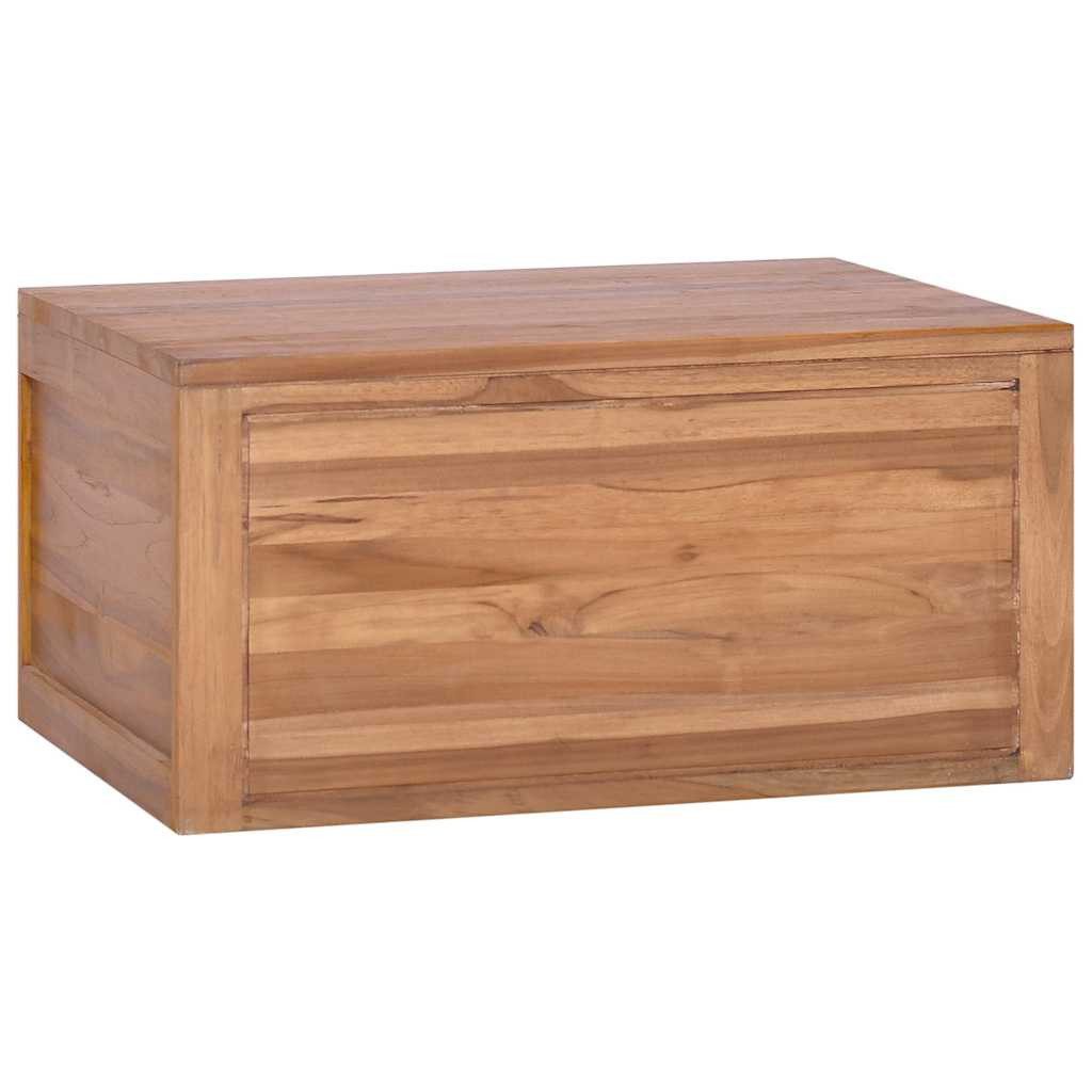vidaXL Schranksystem Wand-Badschrank 60x45x30 cm Massivholz (1-St)