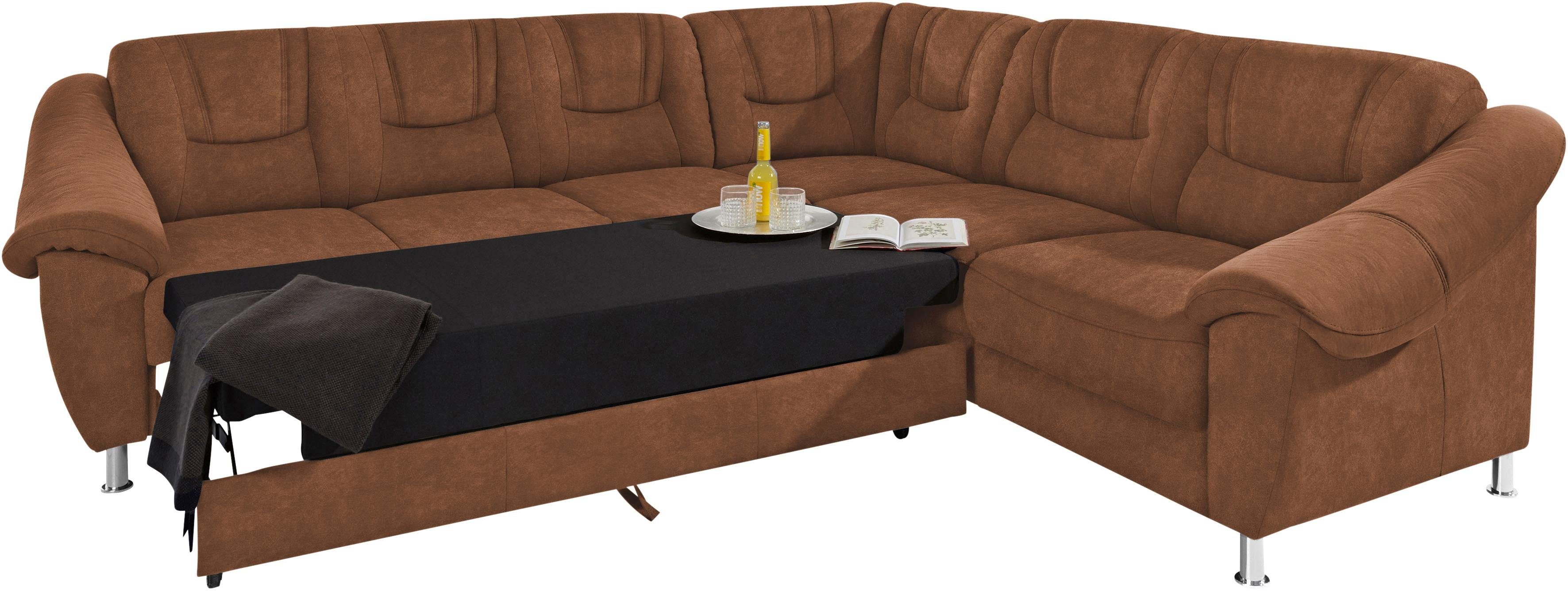 sit&more Ecksofa Salsa L-Form, mit Federkern, günstig online kaufen
