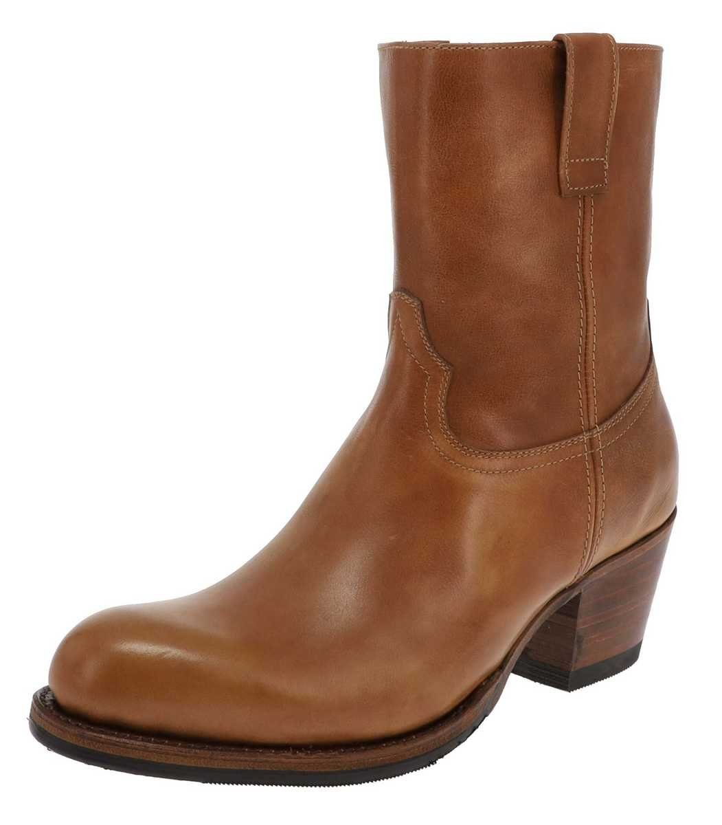 Sendra Boots 17616 Braun Stiefelette Rahmengenähte Damen Lederstiefelette
