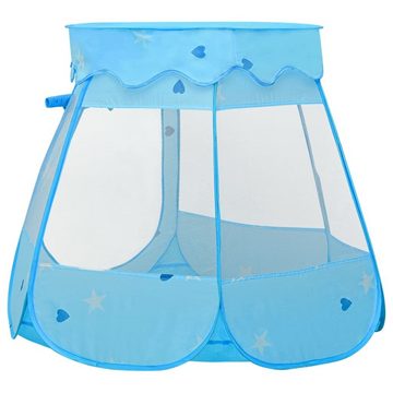 vidaXL Spielzelt Kinder-Spielzelt Blau 102x102x82 cm Bällebad