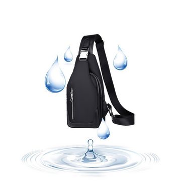Fivejoy Schultertasche Wasserdicht Schultertasche, Crossbody Bag Backpack