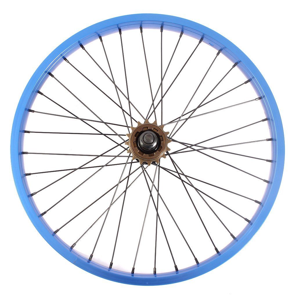 KHE KHEbikes 20 Laufrad Fahrrad-Laufrad BMX hinten blau Zoll 14mm