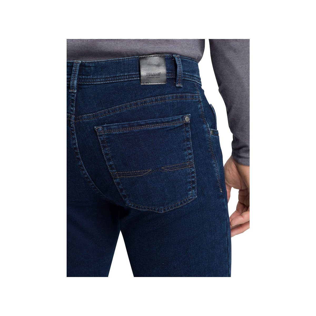Pioneer Authentic (1-tlg) dunkel-blau Jeans 5-Pocket-Jeans
